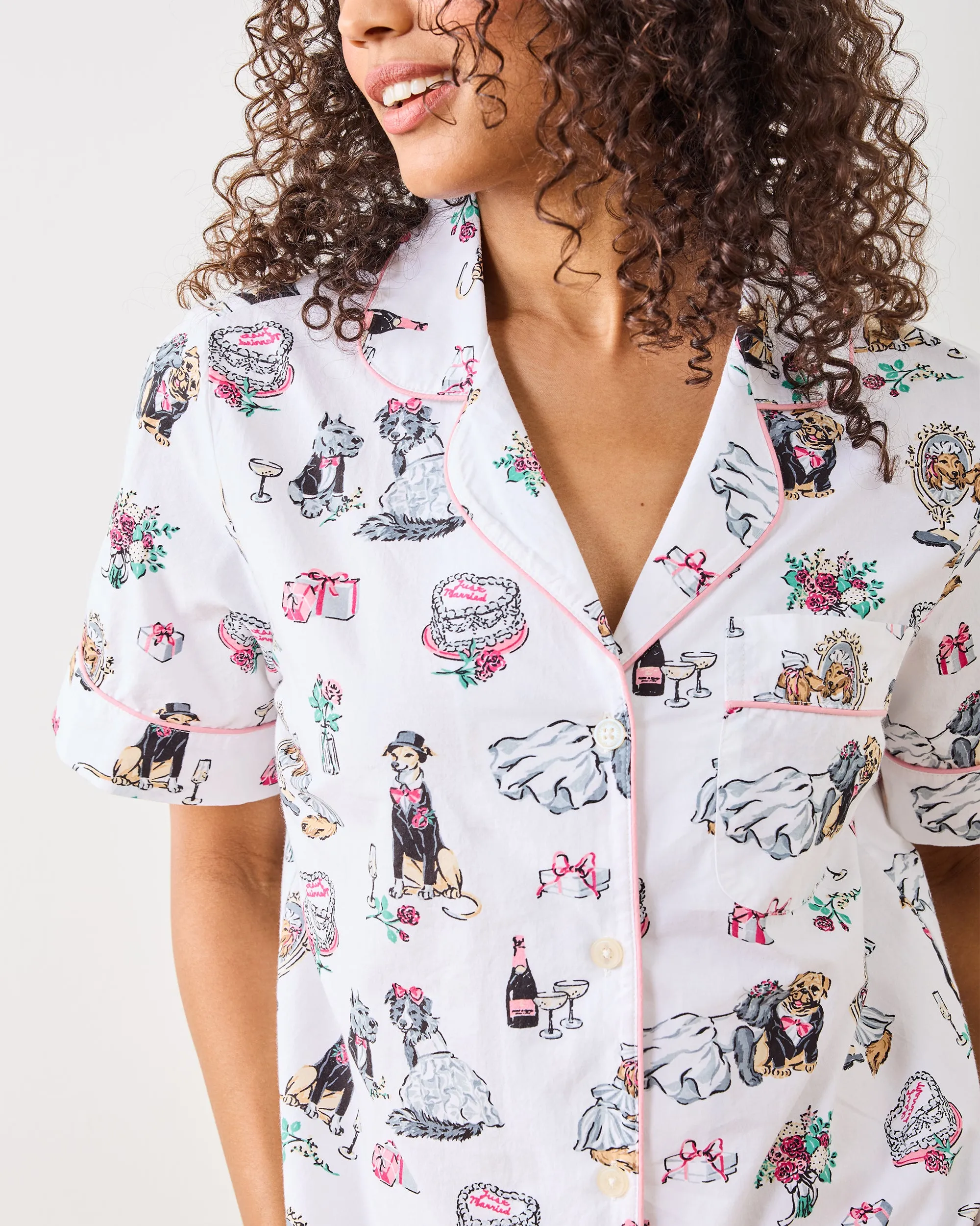 Fur Ever Yours - Short PJ Set - Cloud sold by Printfresh