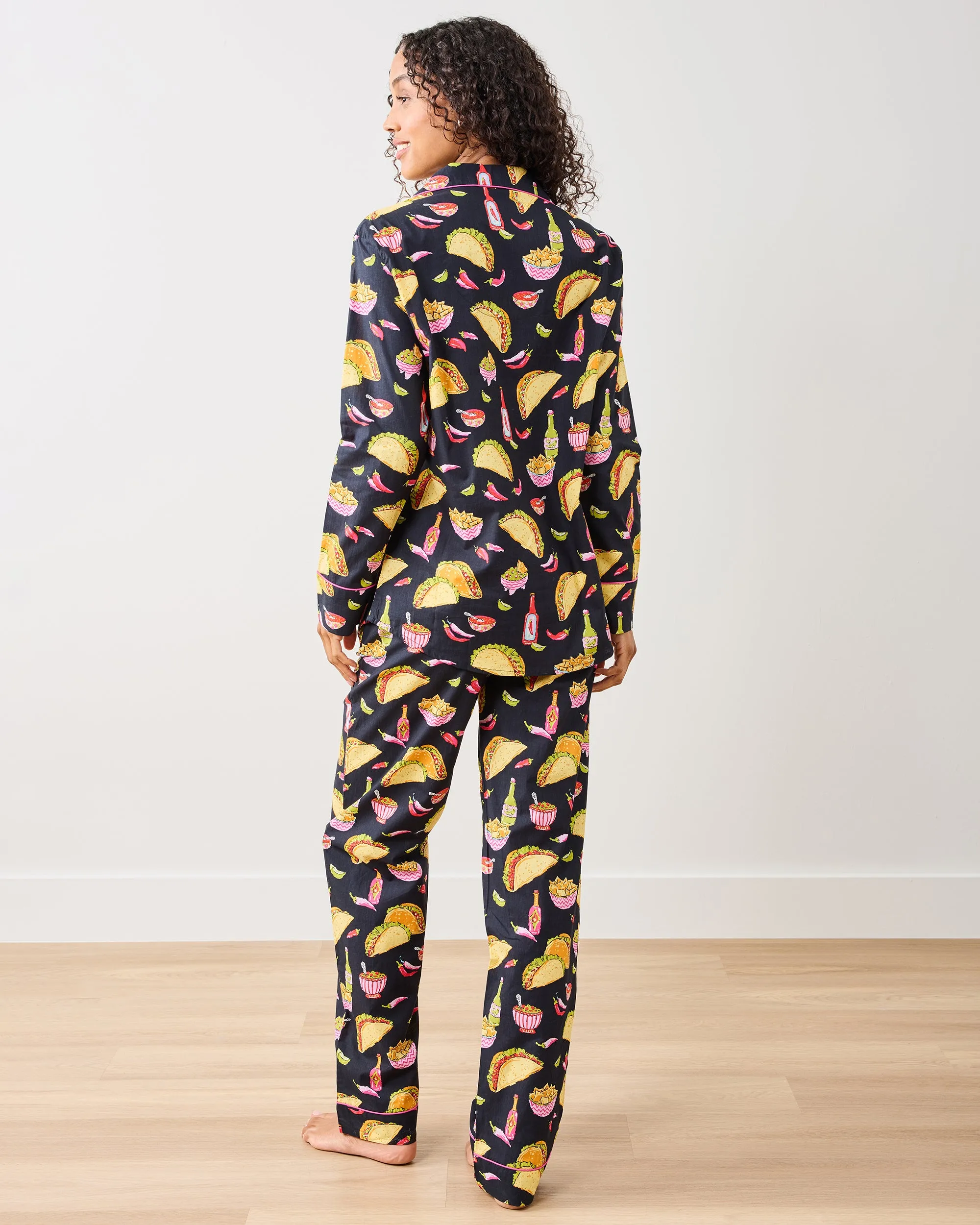 Guac On - Petite Long PJ Set - Lava Rock sold by Printfresh product image thumbnail 3