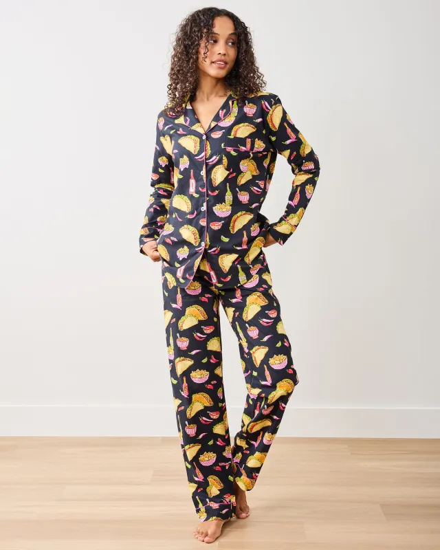 Guac On - Tall Long PJ Set - Lava Rock sold by Printfresh