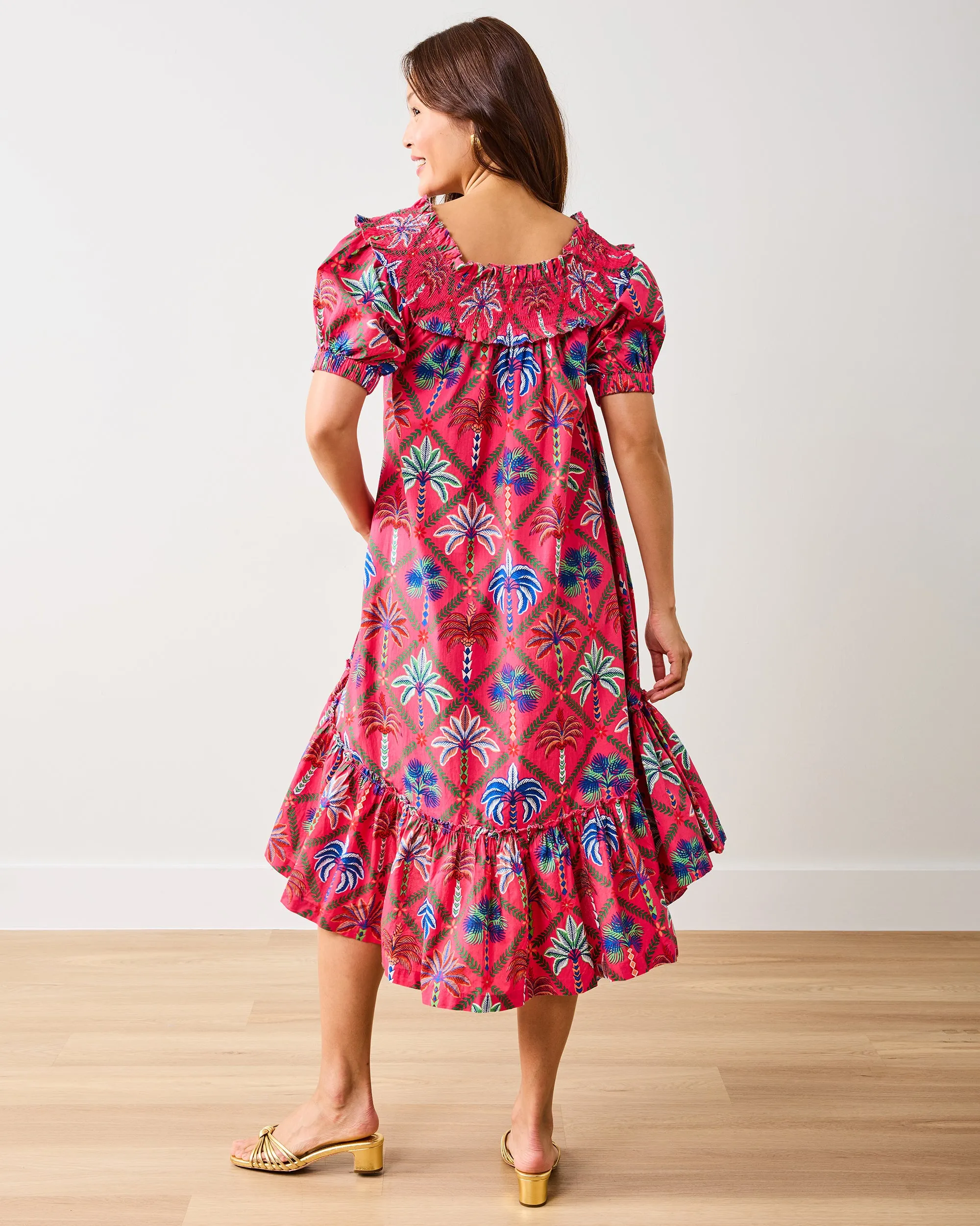 Palm Tree Paradise - Ximena Dress - Cocktail Umbrella sold by Printfresh product image thumbnail 5