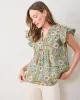 India Bloom - Royal Blouse - Sage sold by Printfresh