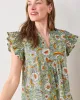 India Bloom - Royal Blouse - Sage sold by Printfresh