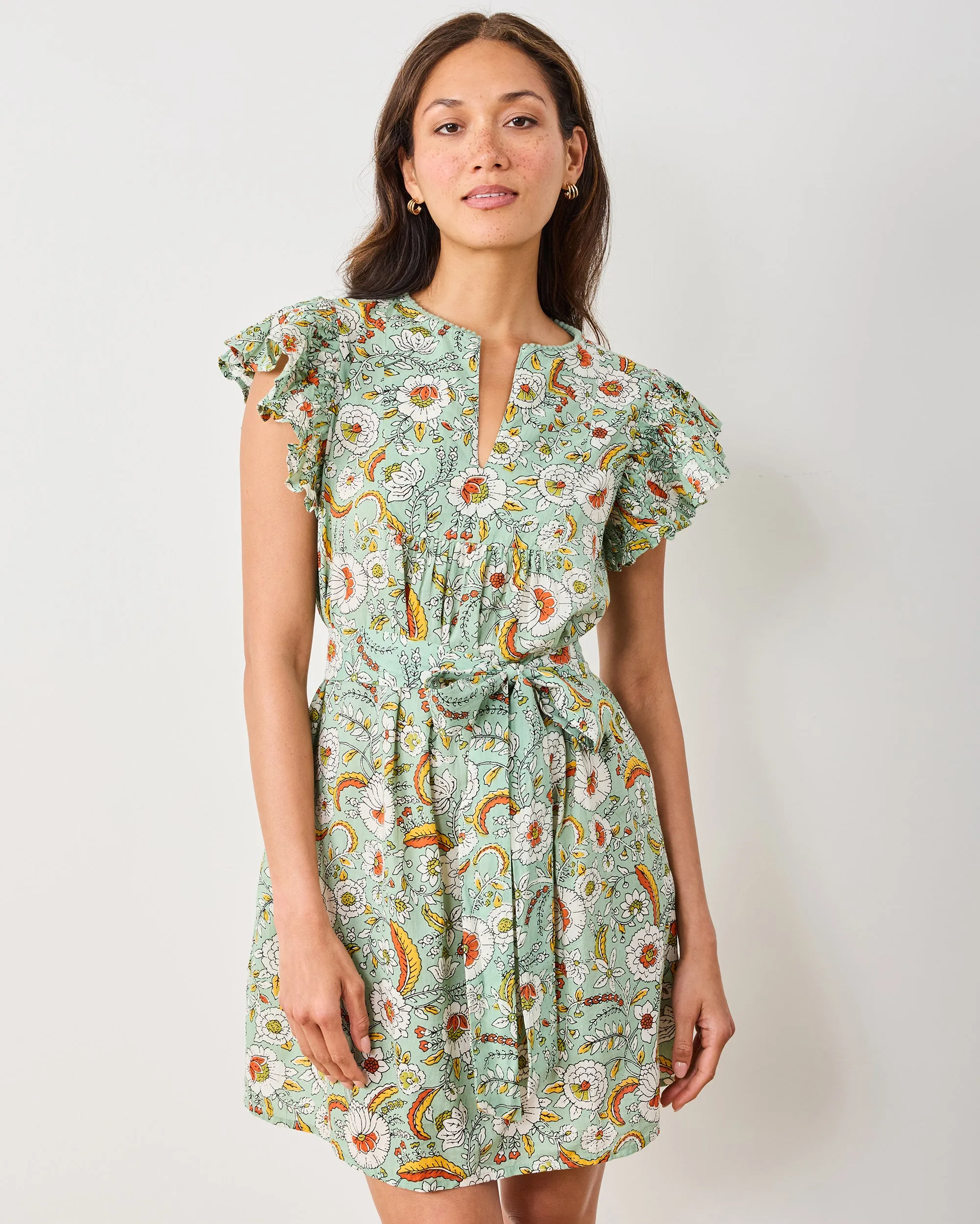 India Bloom - Royal Dress - Sage sold by Printfresh product image thumbnail 2