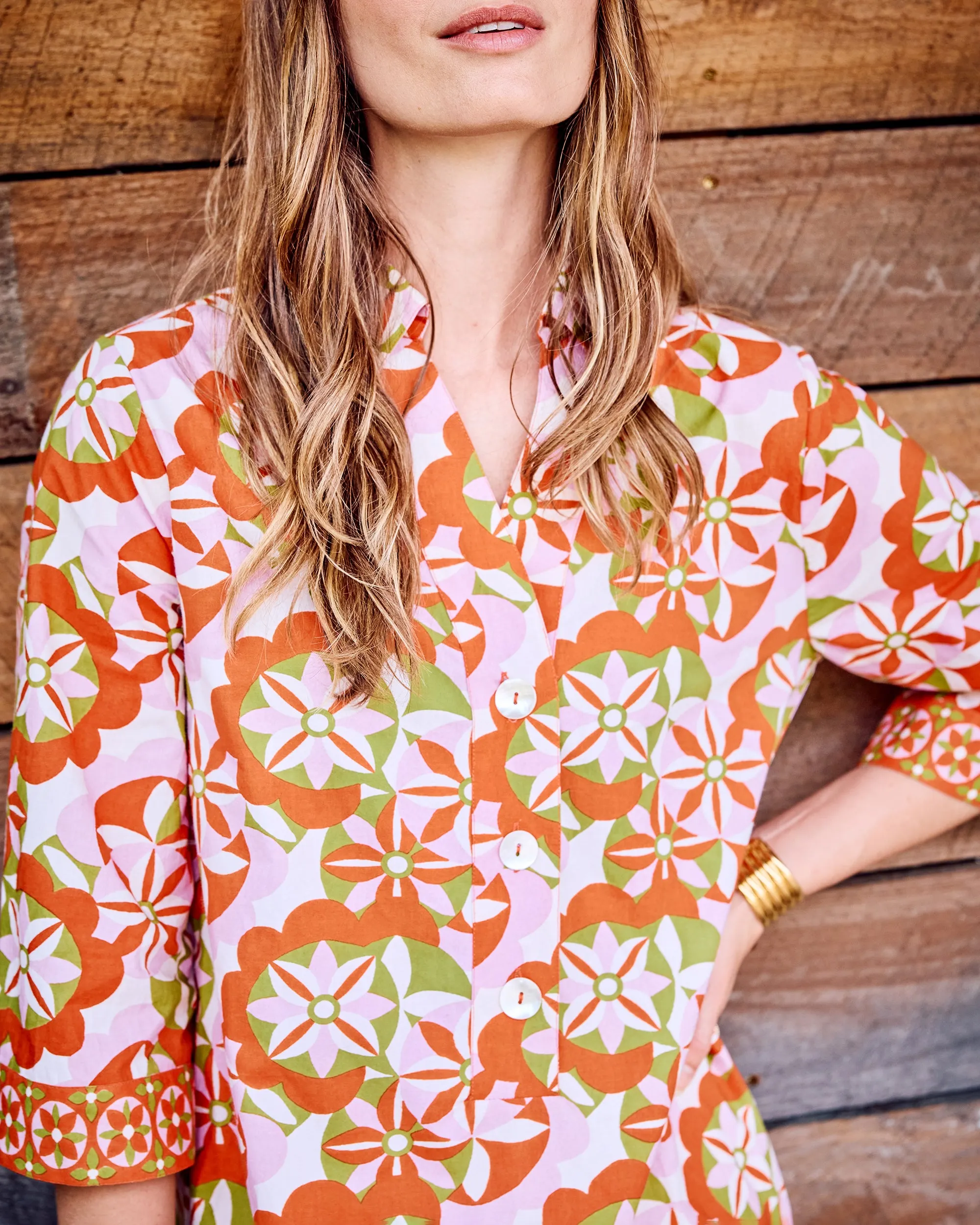 Flower Hour - Goa Dress - Lava Lamp sold by Printfresh product image thumbnail 3