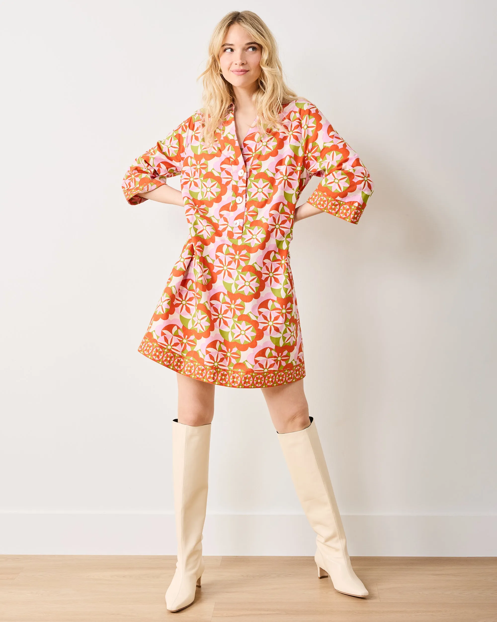 Flower Hour - Goa Dress - Lava Lamp sold by Printfresh product image thumbnail 2