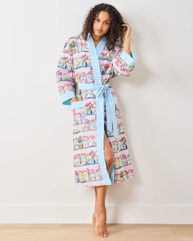 Lenox Spice Village™ x PF - Lounge Robe - Kitchen Pink sold by Printfresh