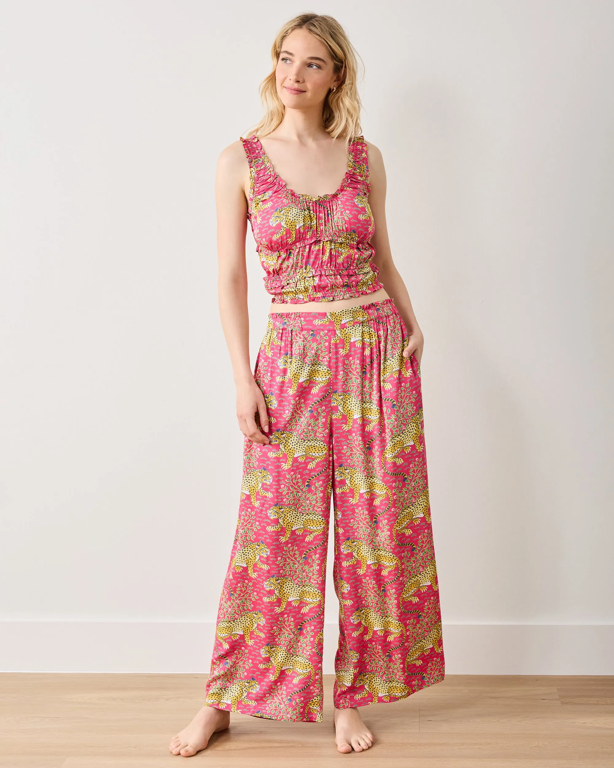 Bagheera - Tall Eco Satin Sadie Set - Hot Pink sold by Printfresh