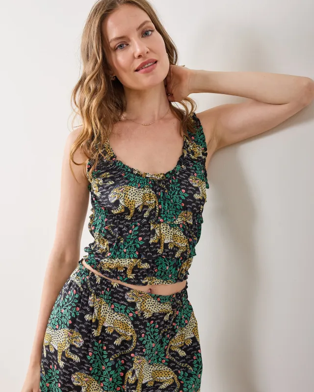Bagheera - Petite Eco Satin Sadie Set - Ink sold by Printfresh