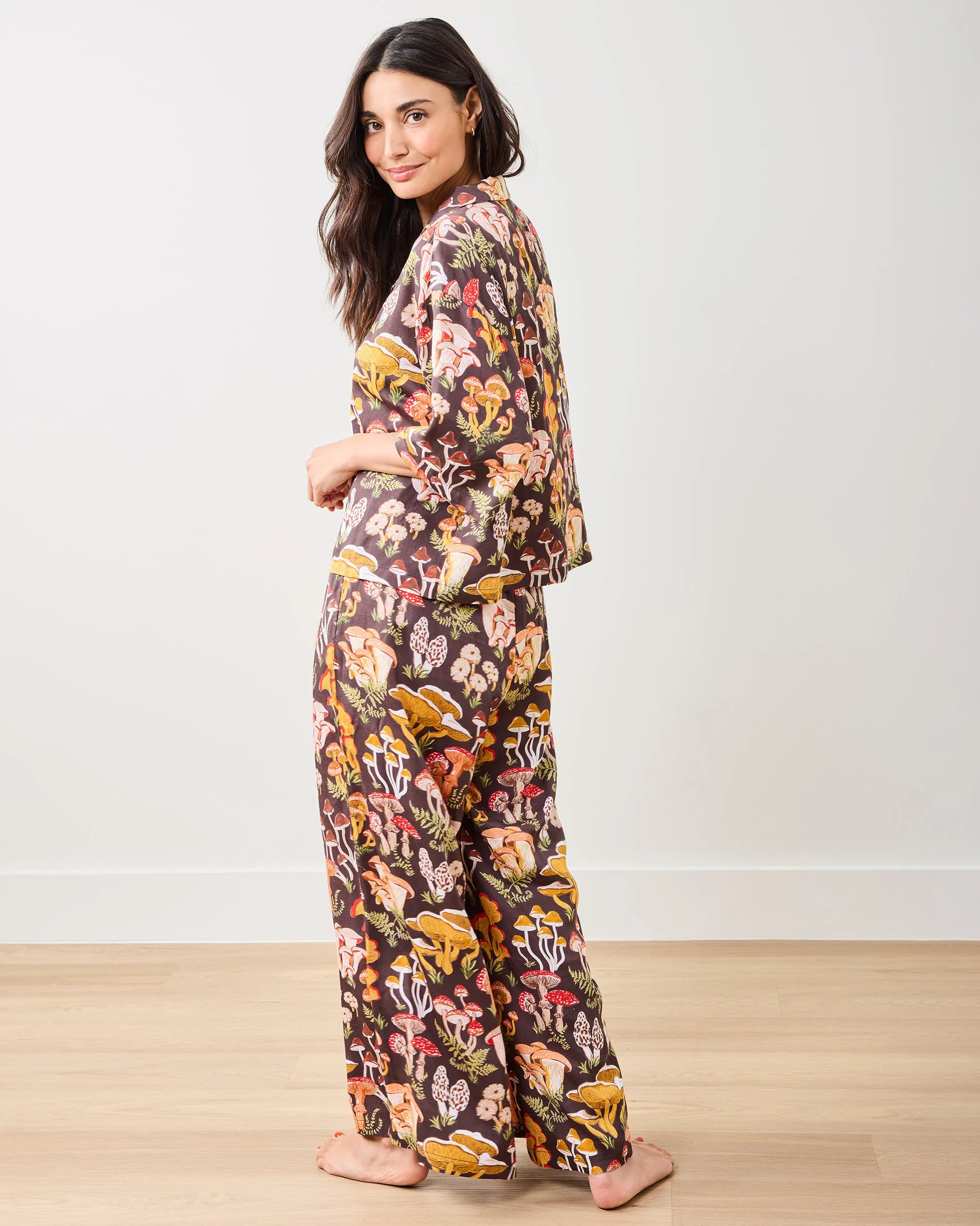 Mushroom Medley - Eco Satin Wildest Dreams Set - Truffle sold by Printfresh product image thumbnail 4