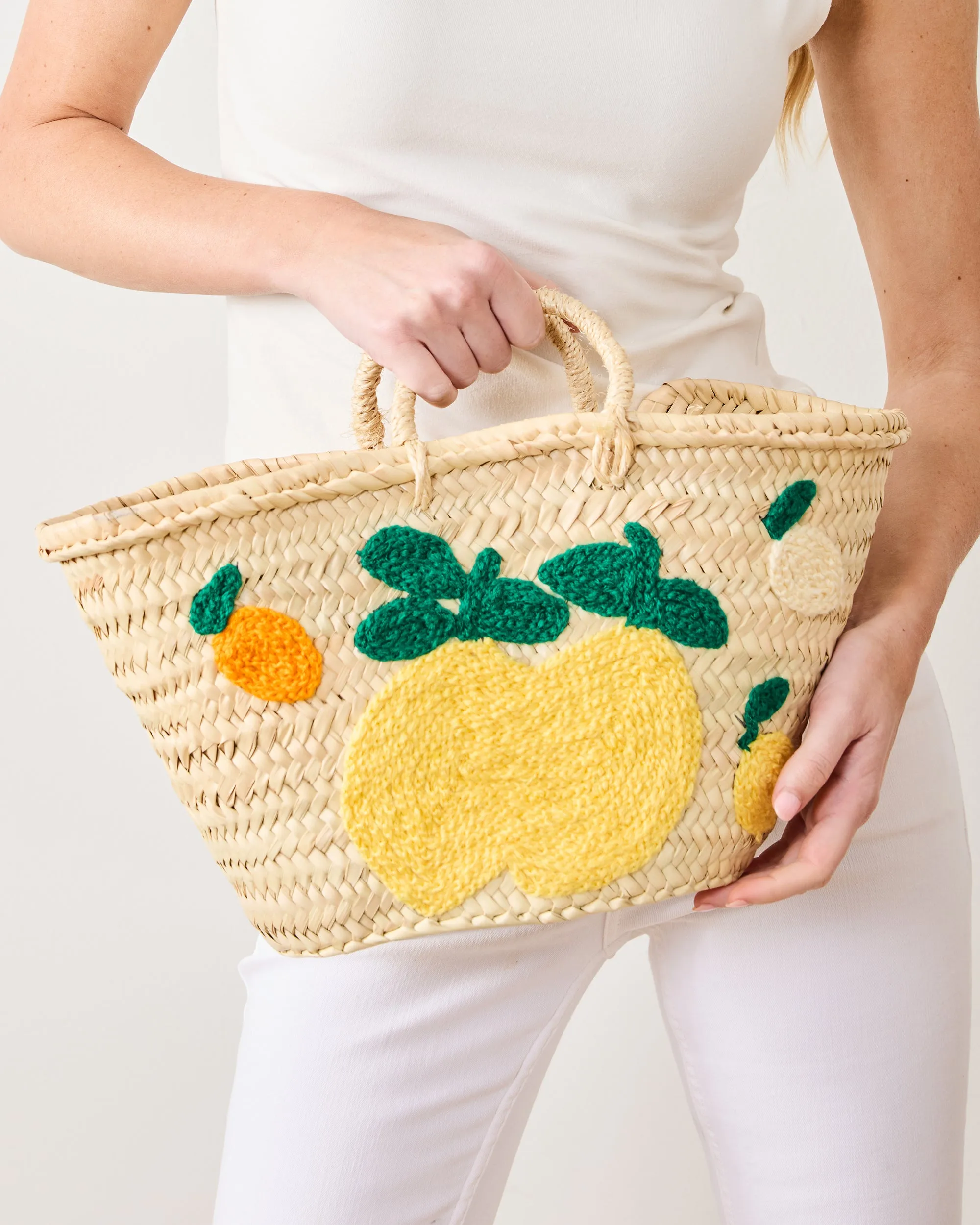 Yellow - Lemon Beach Bag - King Of Handmade sold by Printfresh product image thumbnail 2