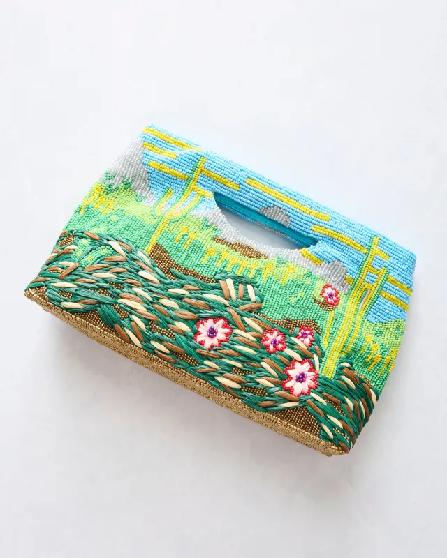 Cactus Combo - Cactus Cut Out Clutch - Tiana Designs made by Printfresh