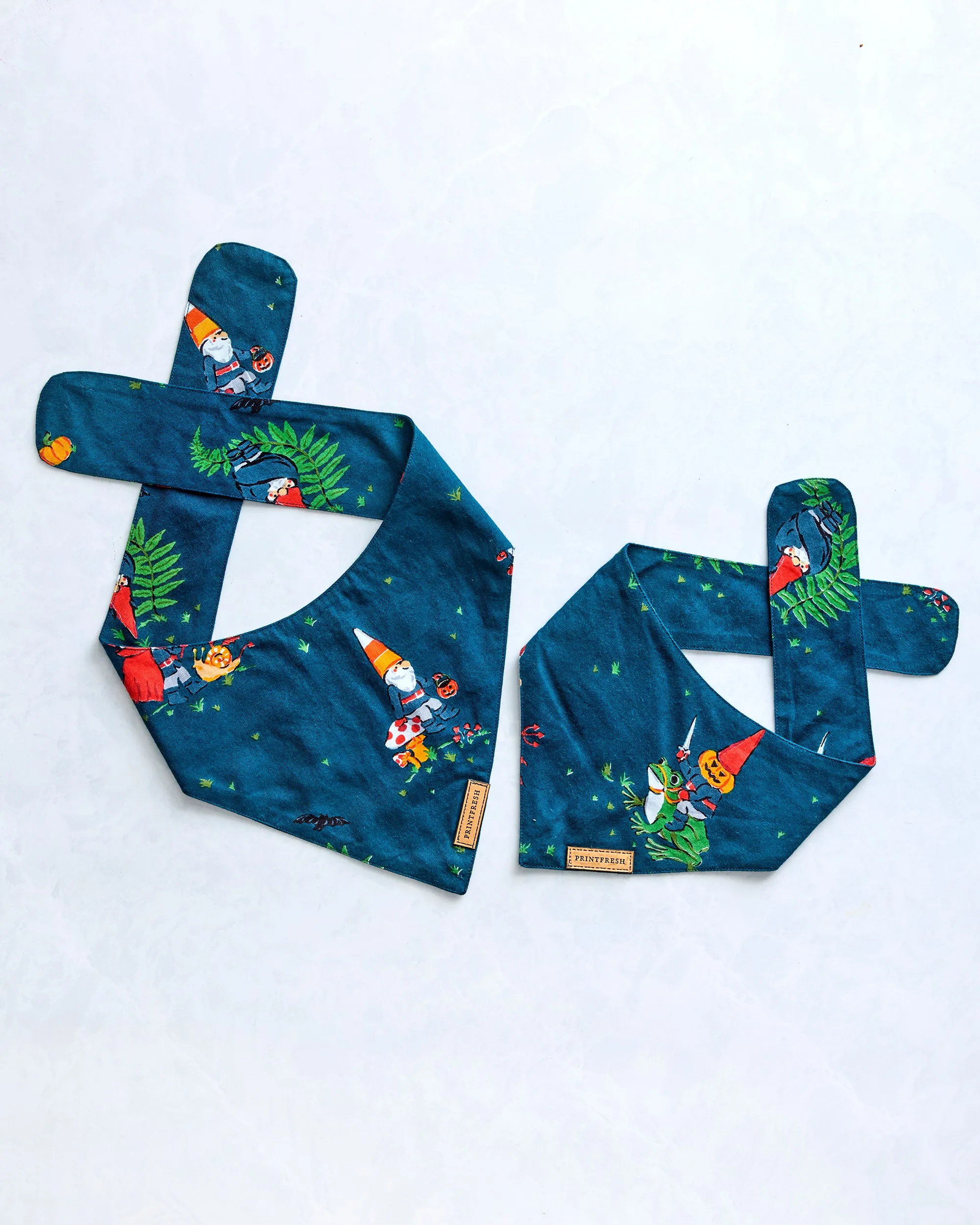 Mischief Night - Pet Bandana - Nightfall Blue sold by Printfresh product image thumbnail 2