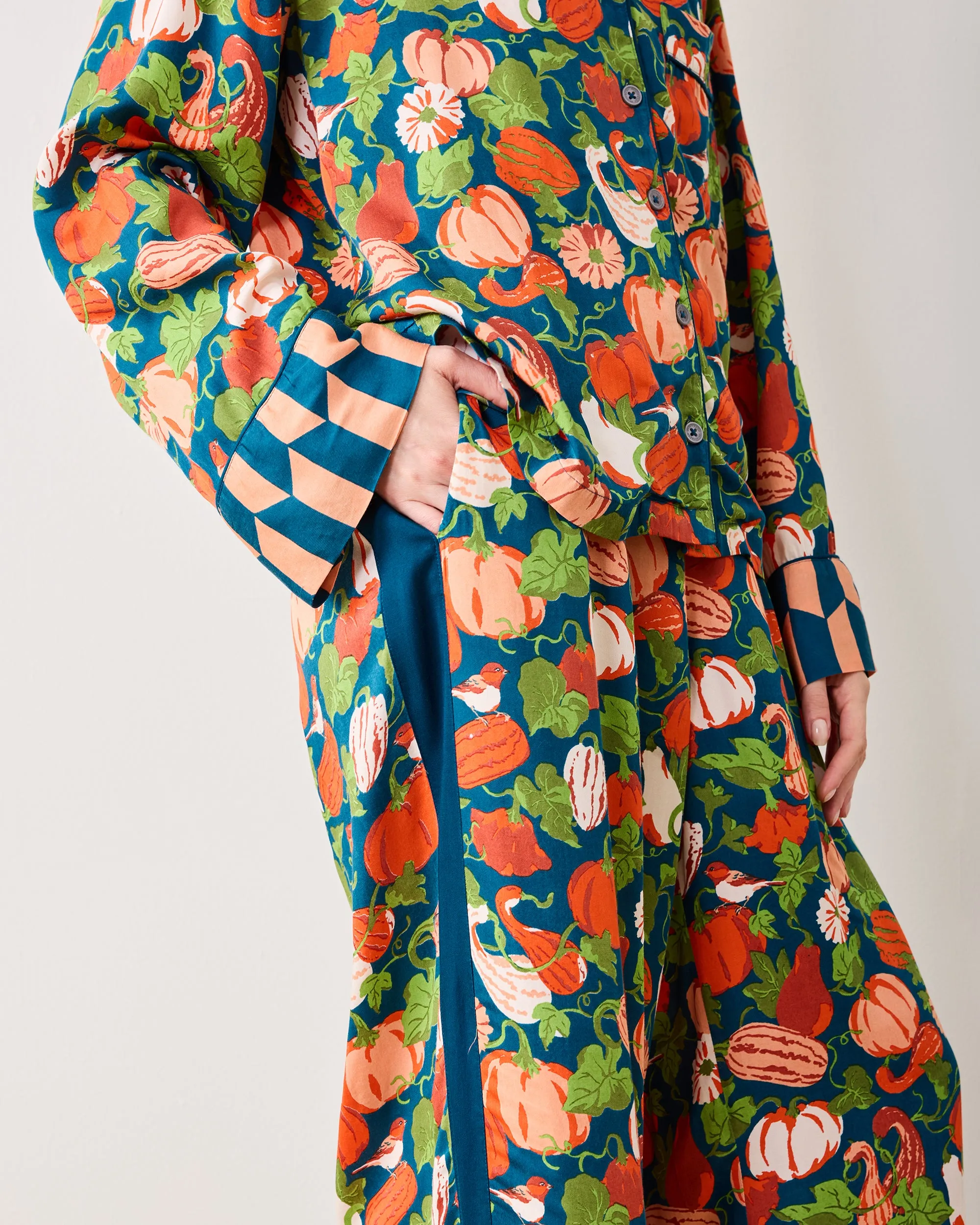 Pumpkin Patch - Eco Satin Soho Set - Midnight Harvest sold by Printfresh product image thumbnail 3