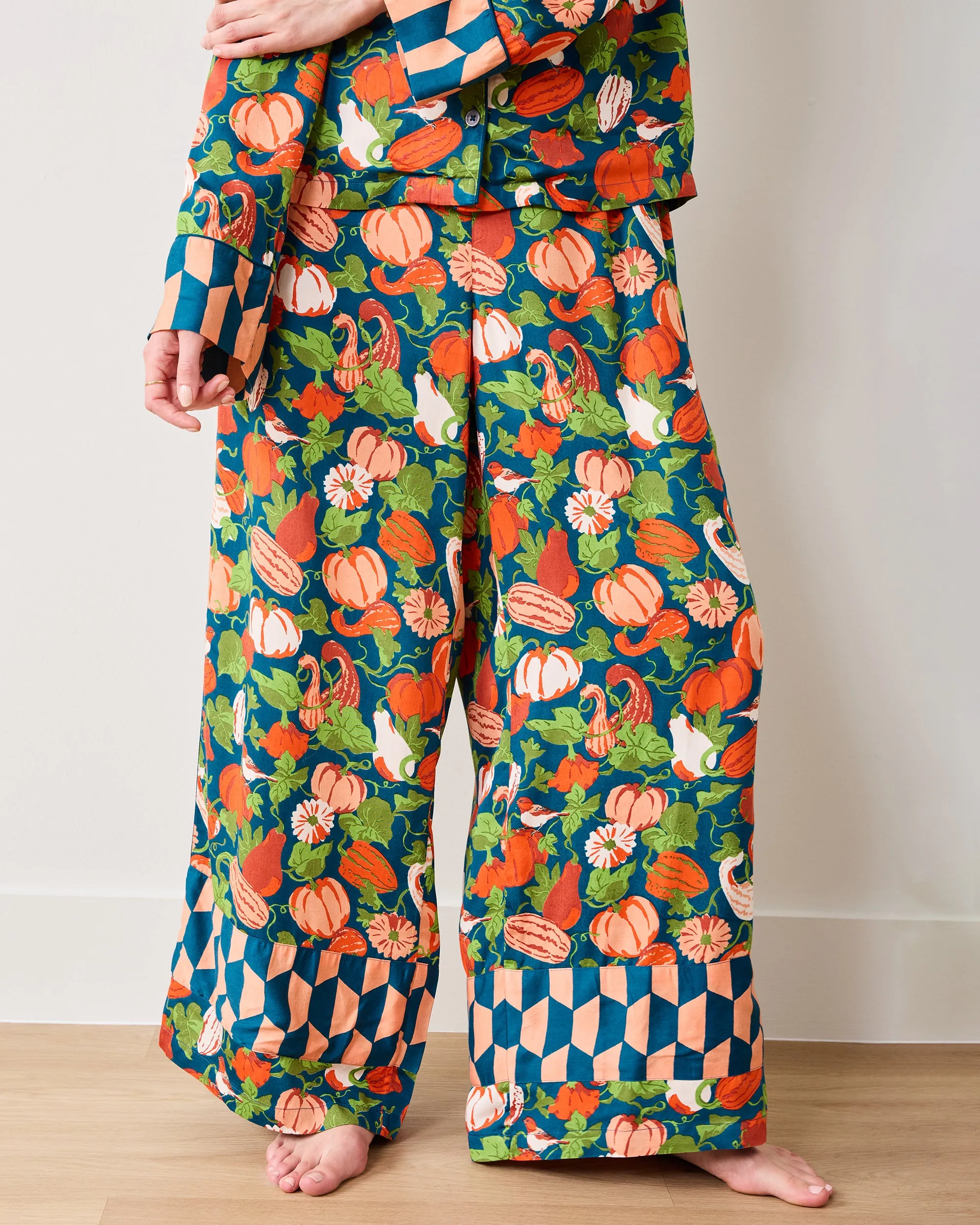 Pumpkin Patch - Eco Satin Soho Set - Midnight Harvest sold by Printfresh product image thumbnail 5