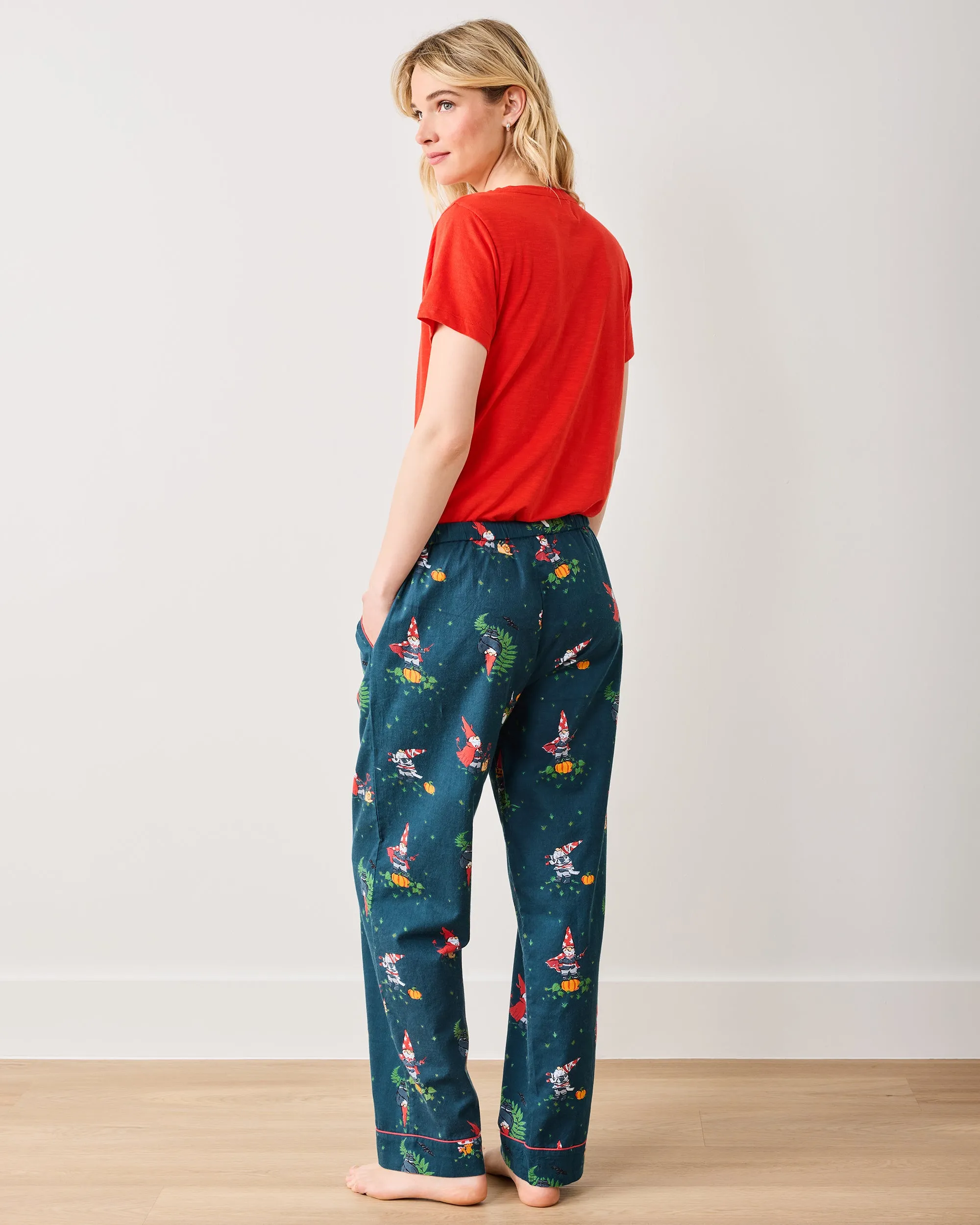 Mischief Night - Lightweight Flannel PJ Pants - Nightfall Blue sold by Printfresh product image thumbnail 4