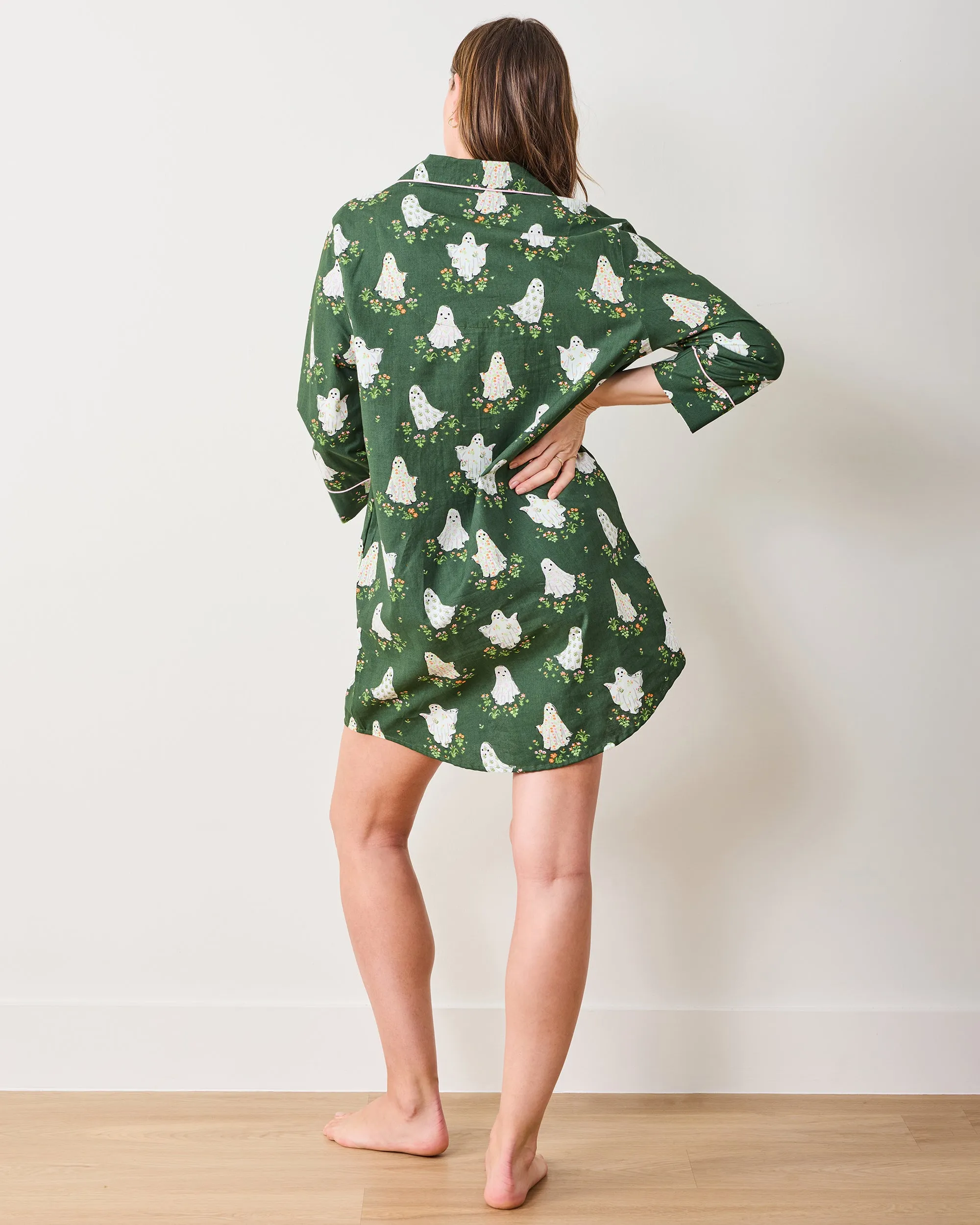 Gardening Ghosts - Sleep Shirt - Overgrown Moss sold by Printfresh product image thumbnail 3