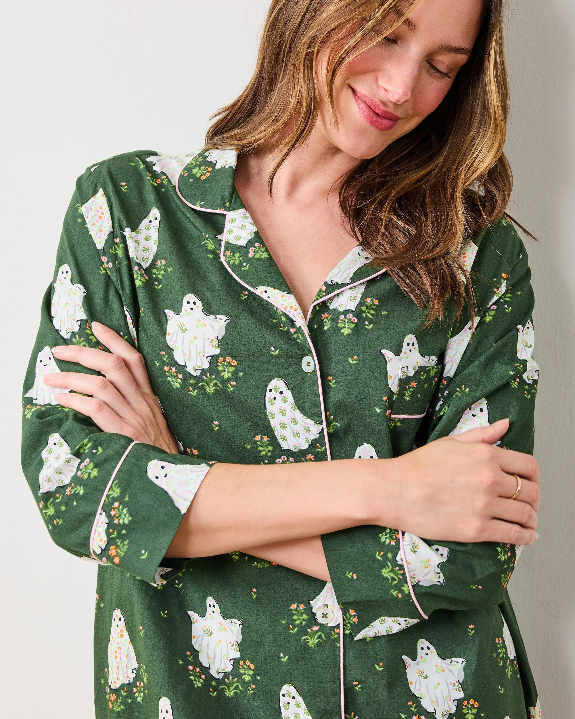 Gardening Ghosts - Sleep Shirt - Overgrown Moss sold by Printfresh product image thumbnail 2