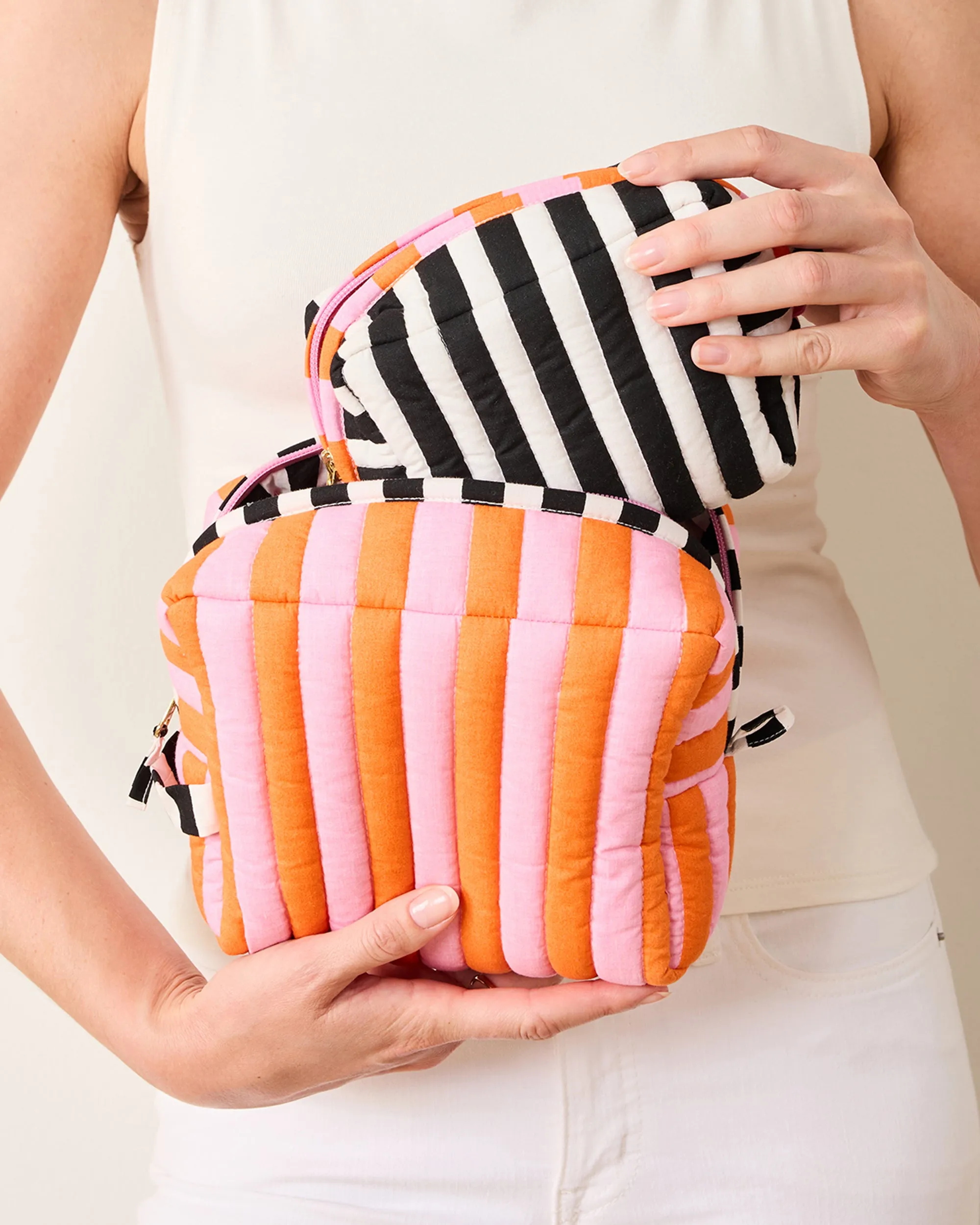 Showtime Stripes - Three's Best Pouch Set - Skeleton Candy sold by Printfresh product image thumbnail 4