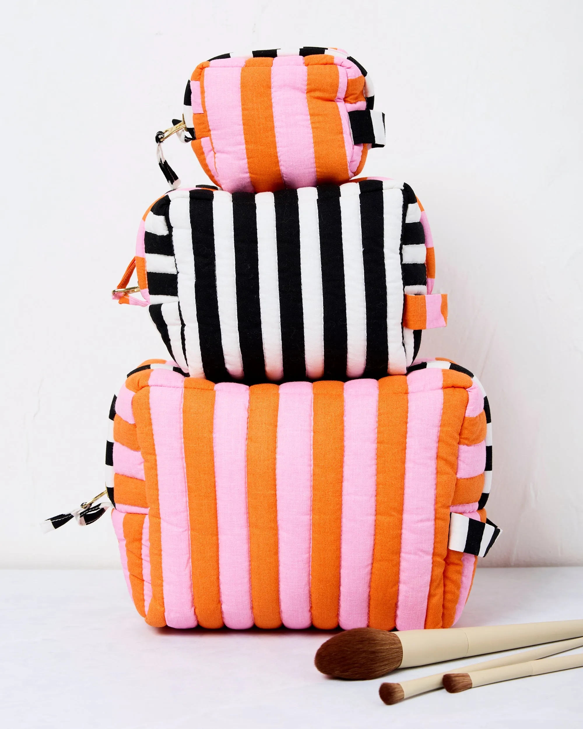 Showtime Stripes - Three's Best Pouch Set - Skeleton Candy sold by Printfresh product image thumbnail 3