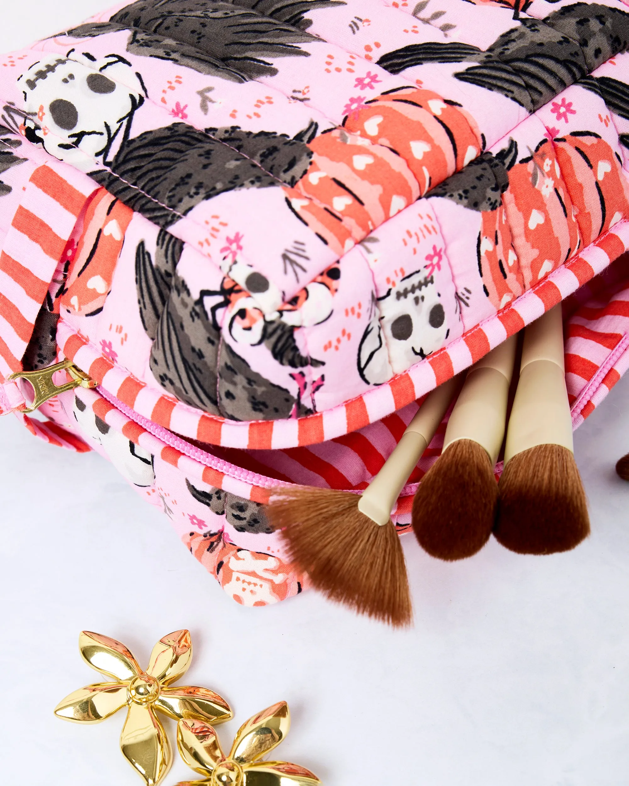 Sleepy Hollow - Large Pouch - Nevermore Pink sold by Printfresh product image thumbnail 2