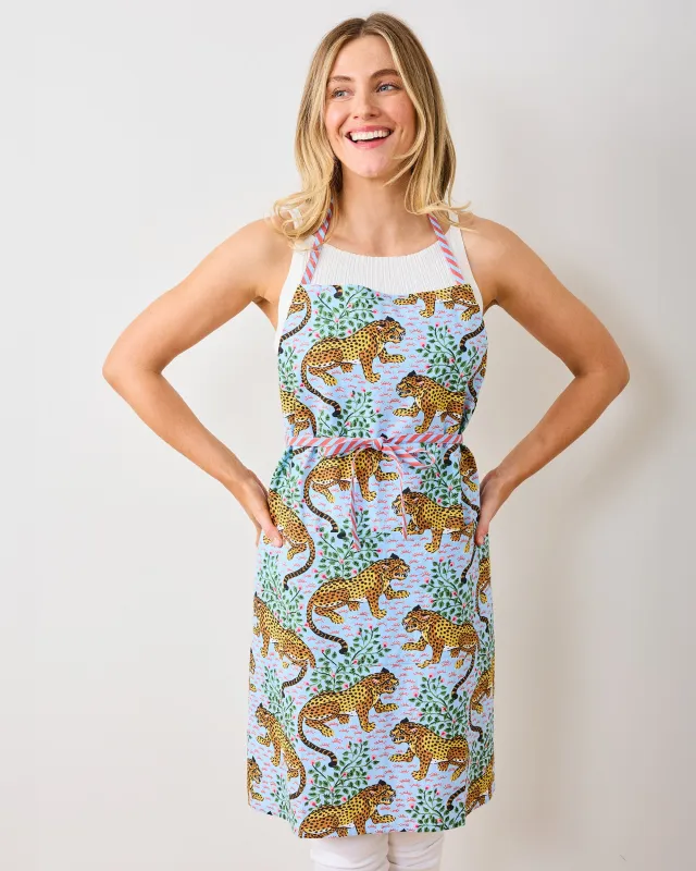 Bagheera - Apron - Pale Blue sold by Printfresh