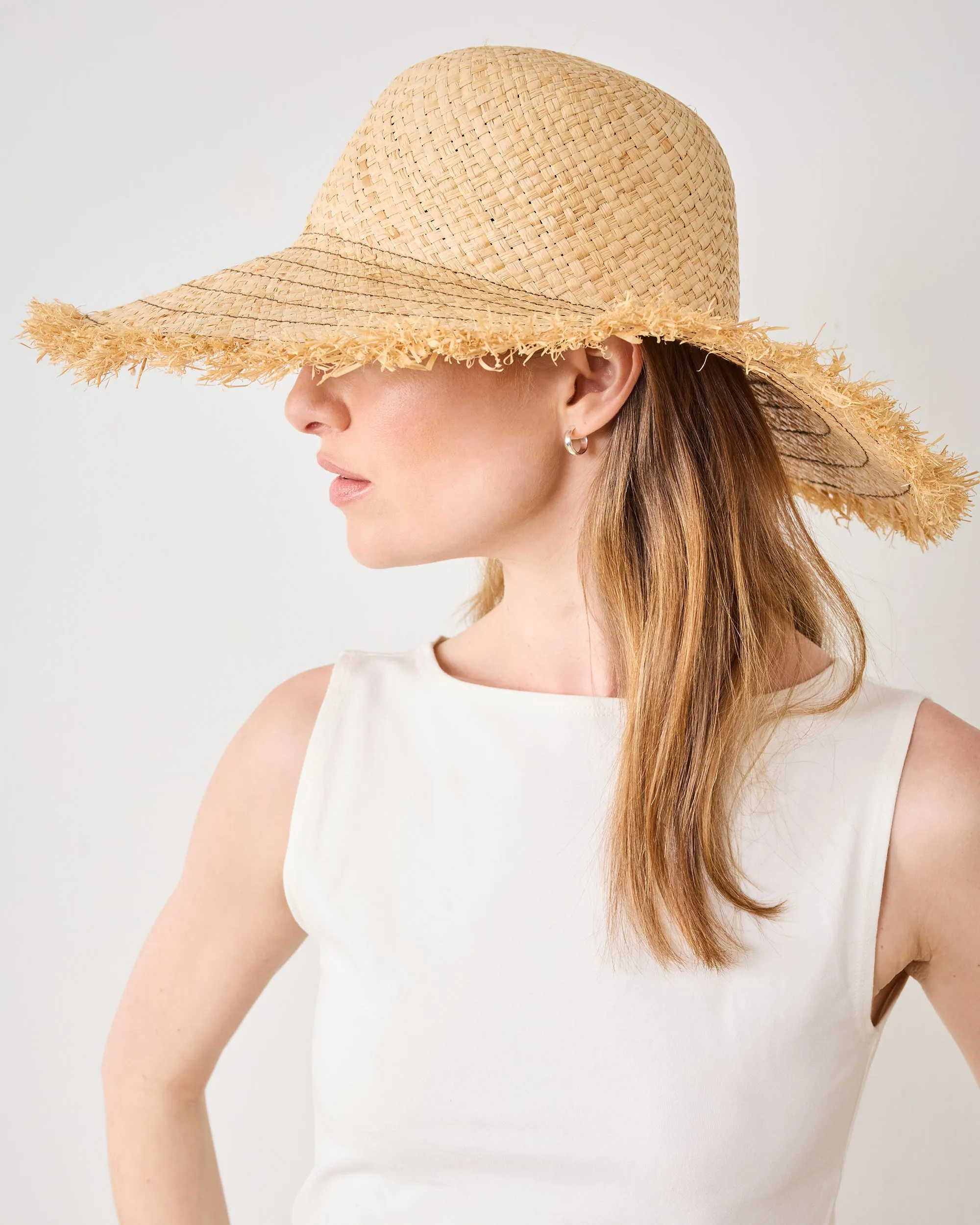 Natural - Raya Sunhat - Hat Attack sold by Printfresh product image thumbnail 3