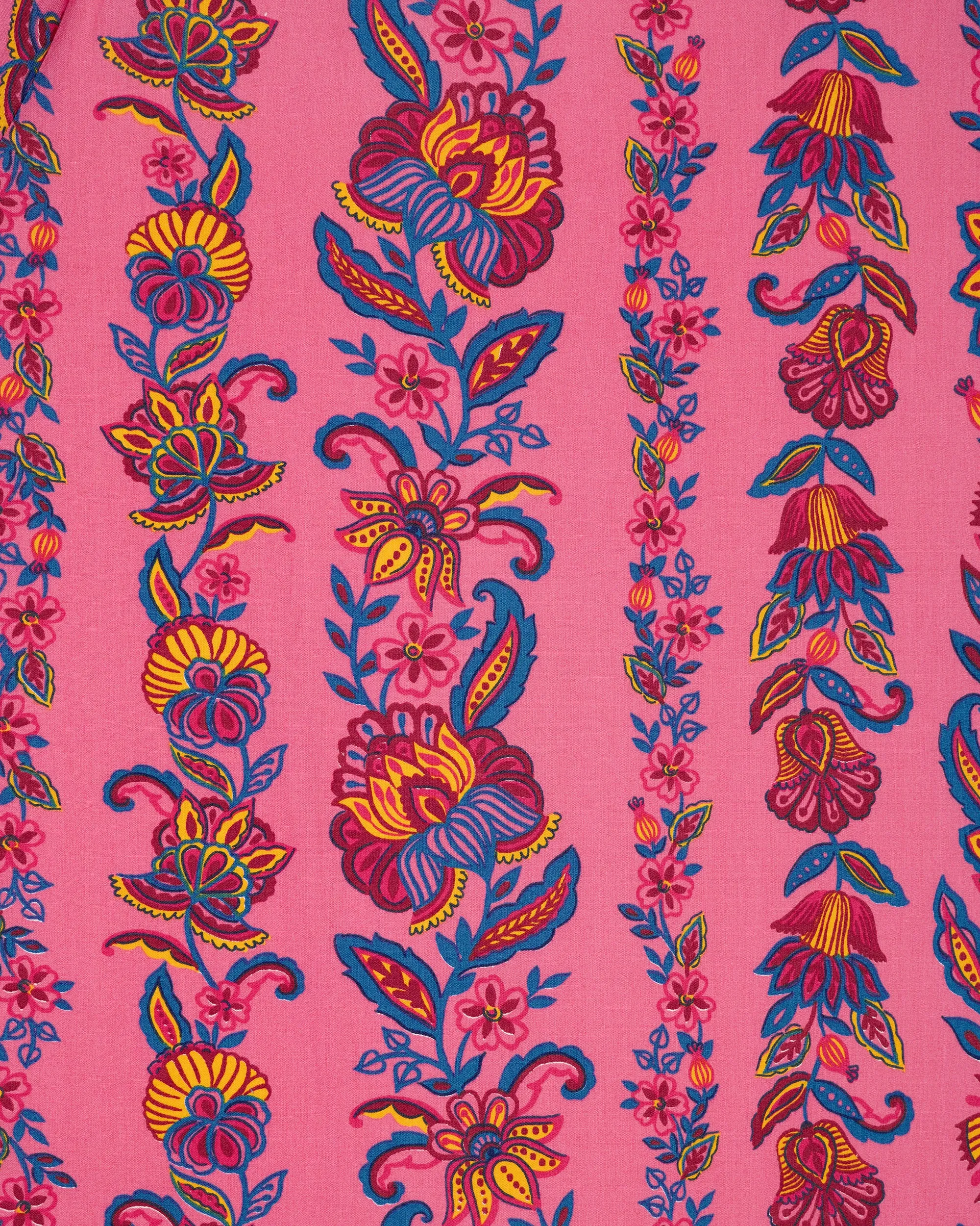 Folklore Flowers - Victoria Skirt - Bright Rose sold by Printfresh product image thumbnail 5