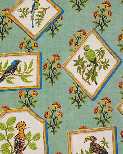 Birds Of India - Eyes on You Dress - Sage sold by Printfresh product image thumbnail 5