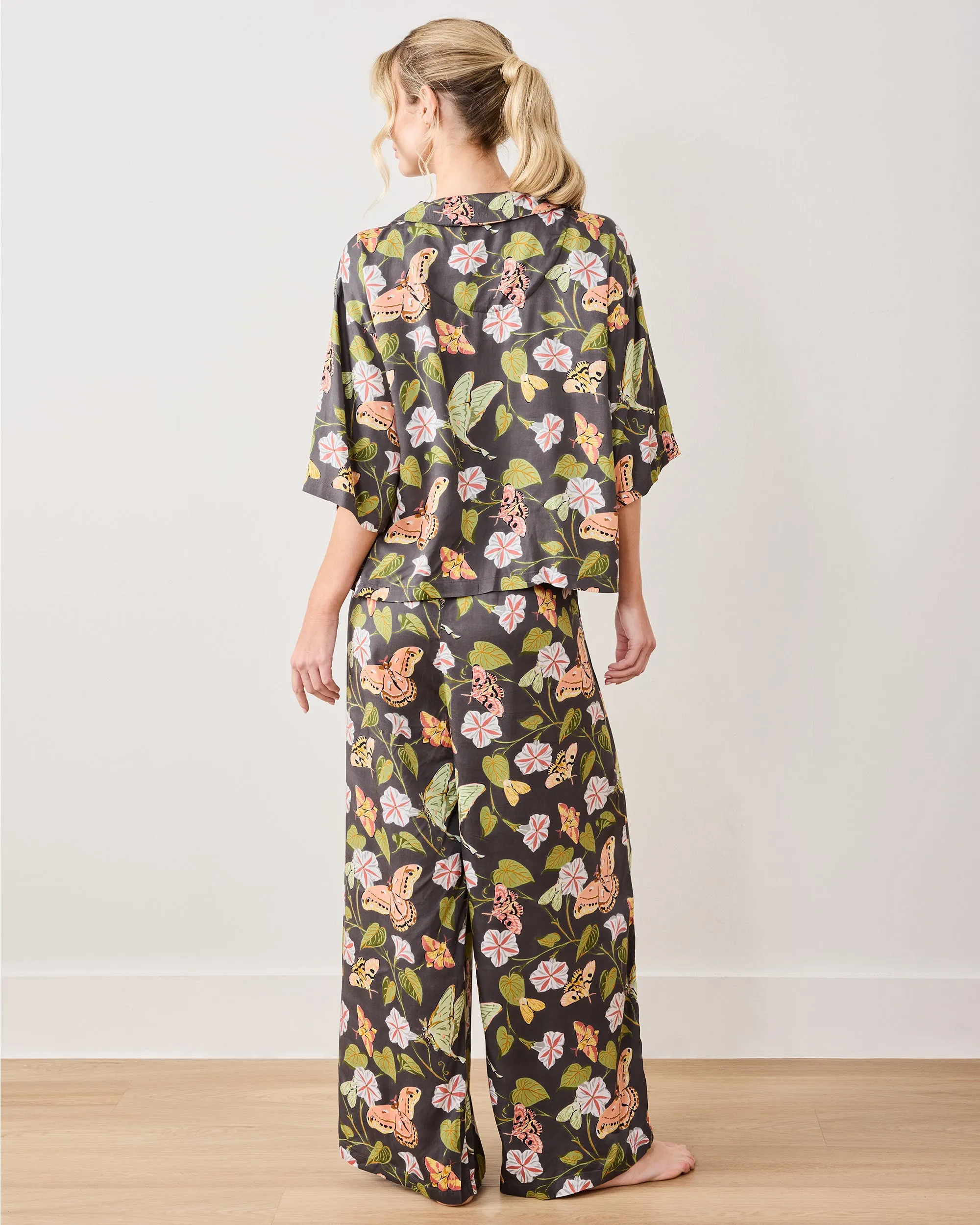 Midnight Flutter - Petite Eco Satin Wildest Dreams Set - Slate sold by Printfresh product image thumbnail 5