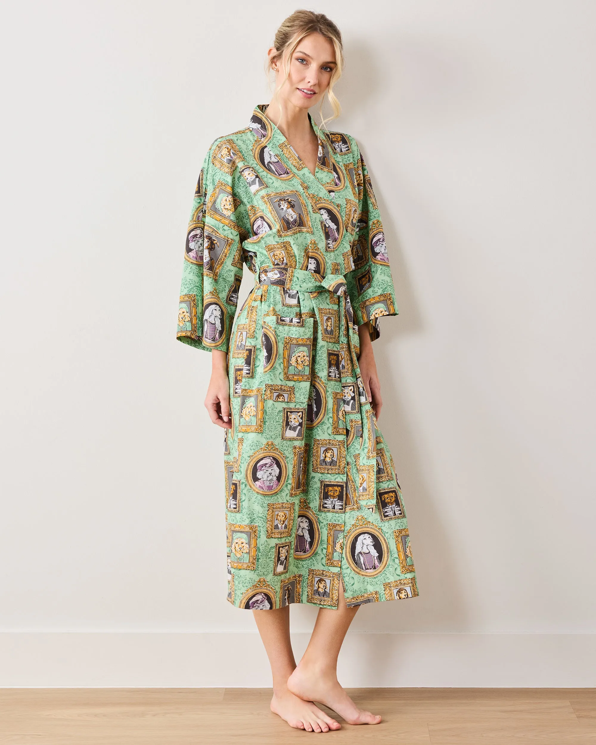 PF + Downton Abbey: The Grande Finale | Dogton Abbey - Robe - Green sold by Printfresh product image thumbnail 2