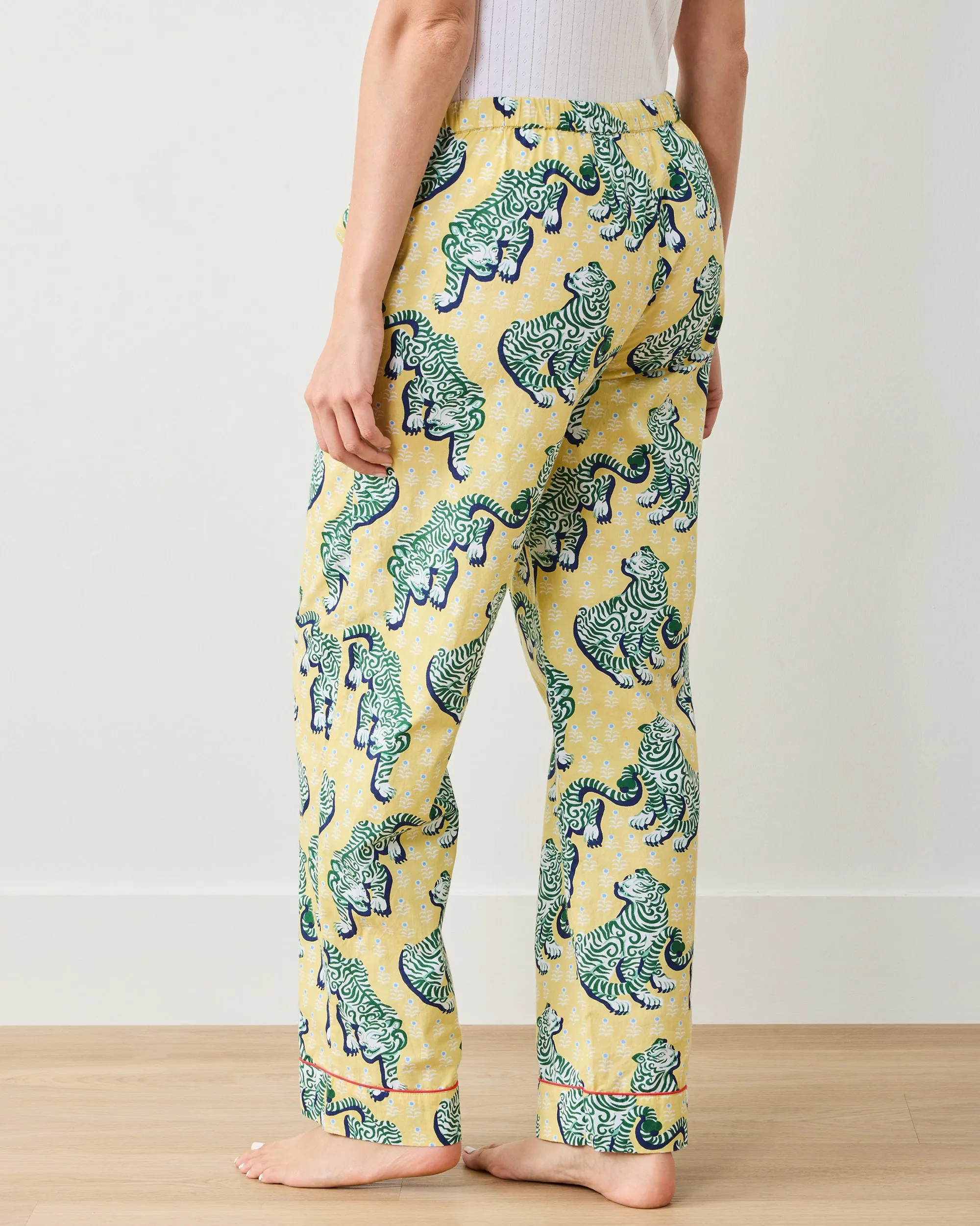 Tiger Queen - PJ Pants - Citrine sold by Printfresh product image thumbnail 4