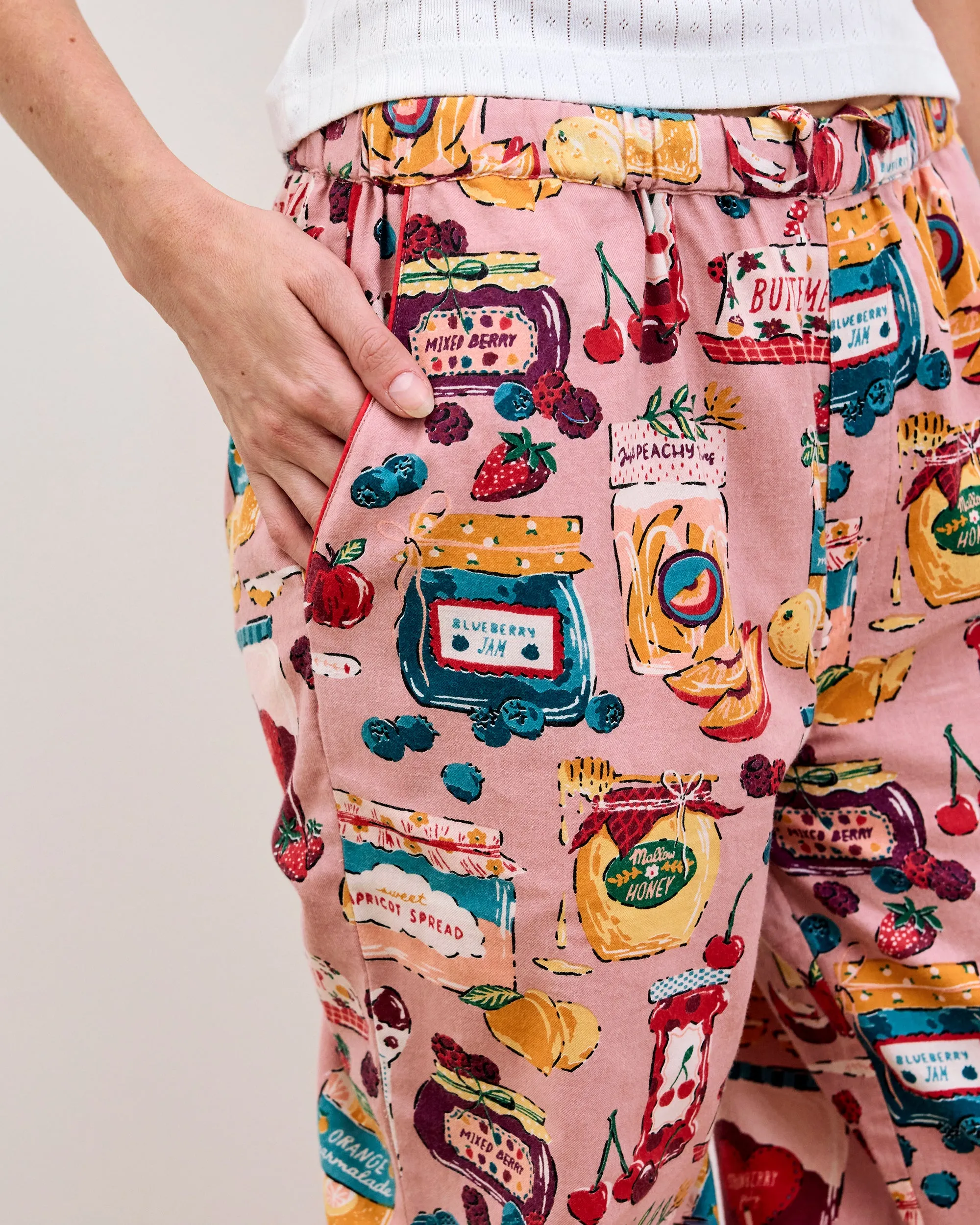 Sweet Jams - Lightweight Flannel PJ Pants - Berry Bliss sold by Printfresh product image thumbnail 3