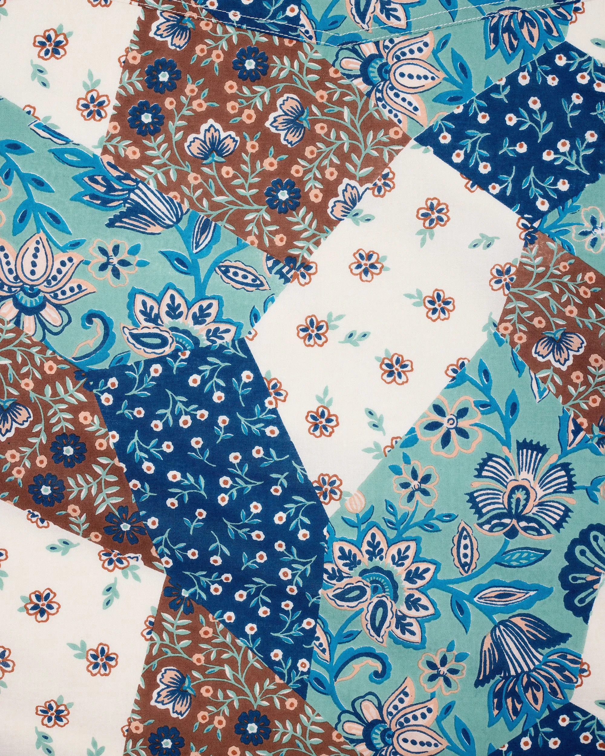 Vintage Patchwork - Wren Jacket - Mocha sold by Printfresh product image thumbnail 3