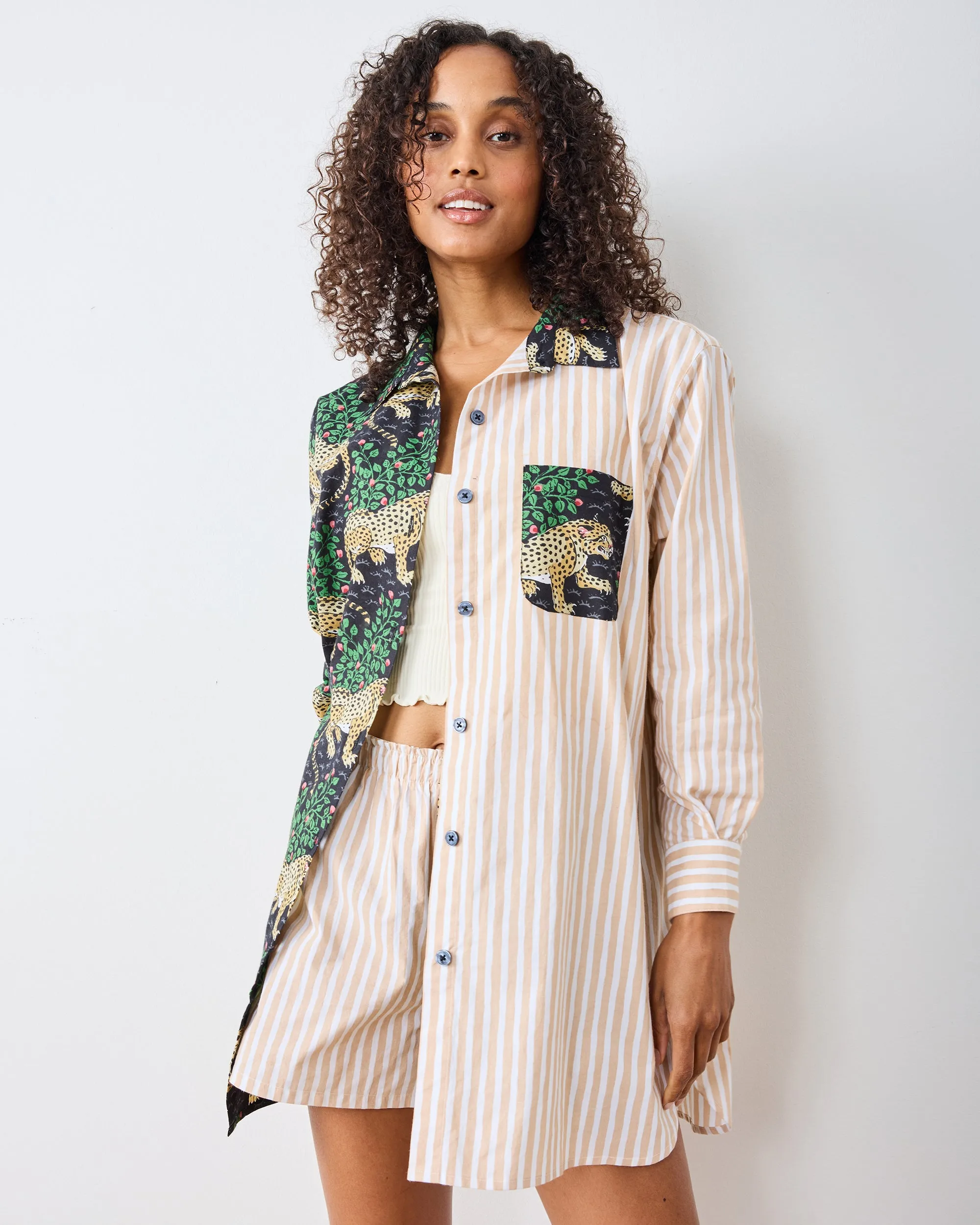 Bagheera - Everyday Button Down - Ink sold by Printfresh product image thumbnail 4