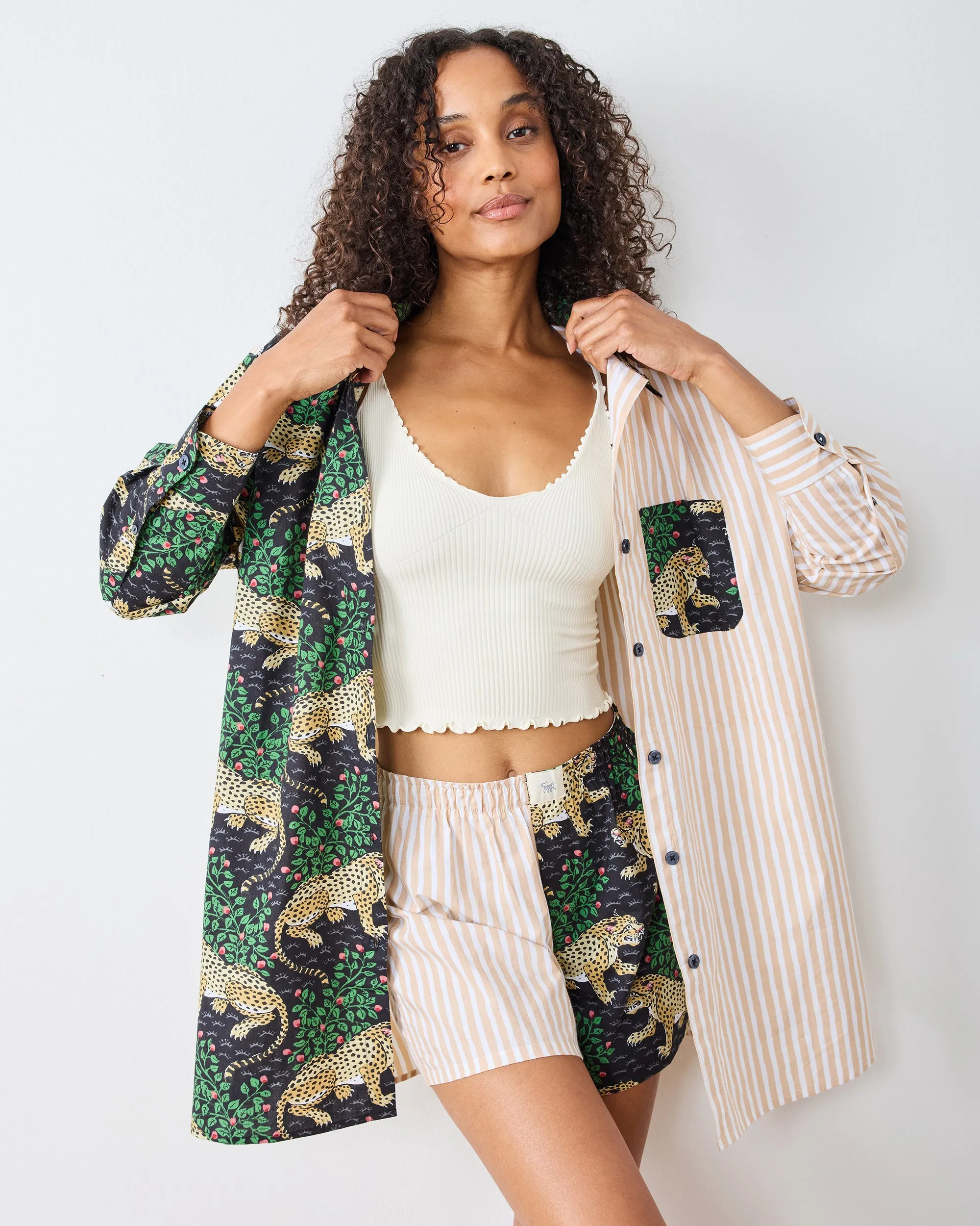 Bagheera - Everyday Button Down - Ink sold by Printfresh product image thumbnail 5