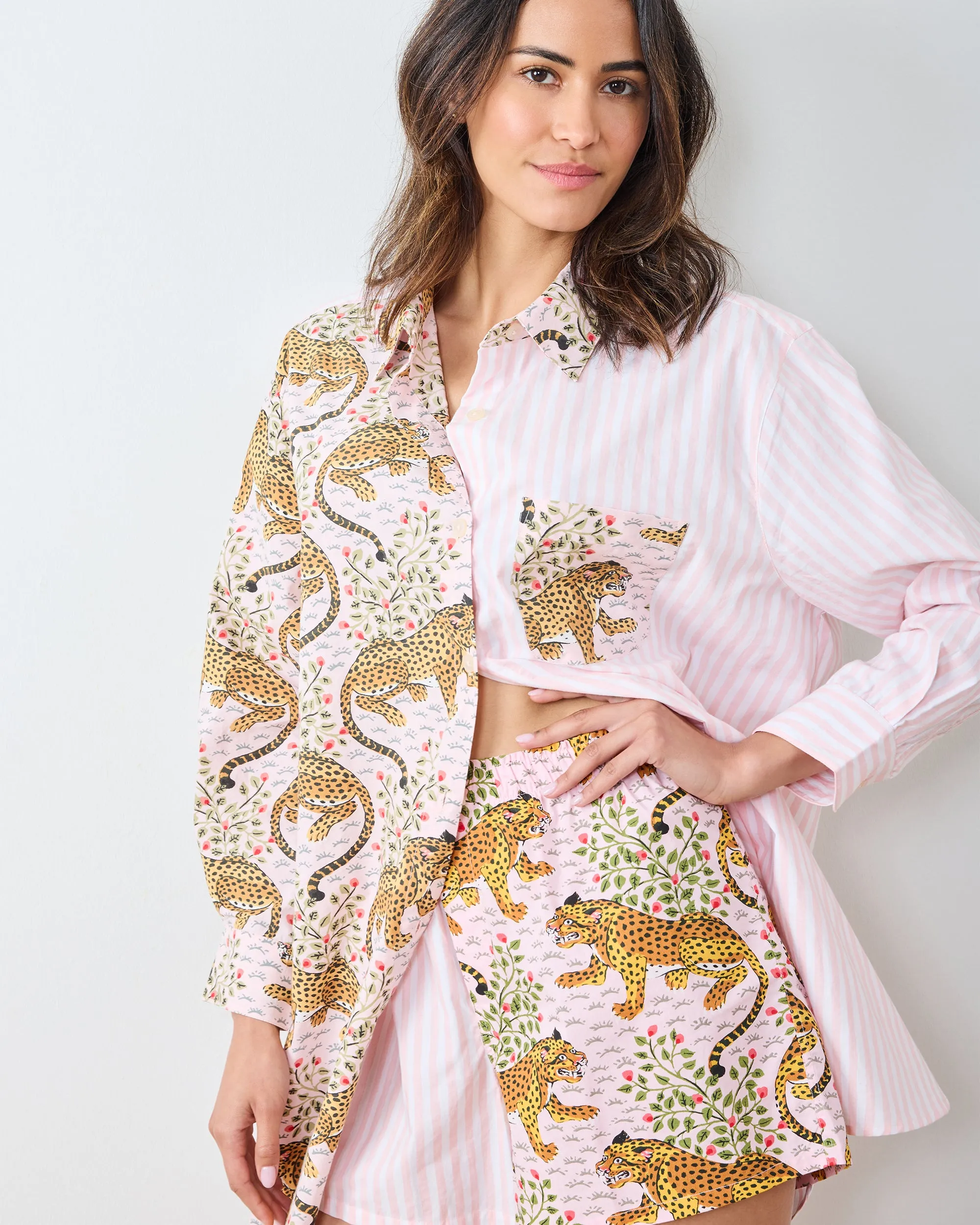 Bagheera - Boyfriend Boxer - Blush sold by Printfresh product image thumbnail 5