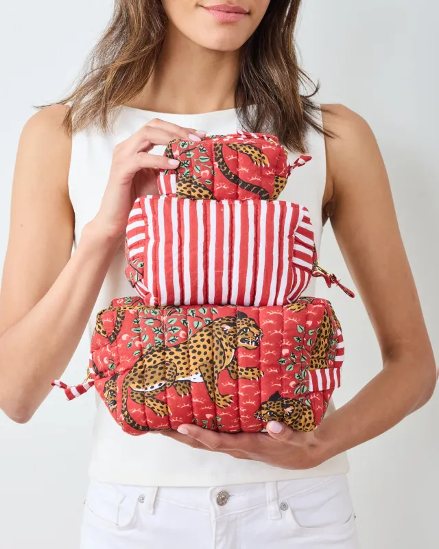 Bagheera - Threes Best Pouch Set - Scarlet sold by Printfresh
