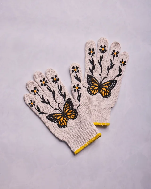 Monarch - Gardening Gloves - My Little Belleville sold by Printfresh
