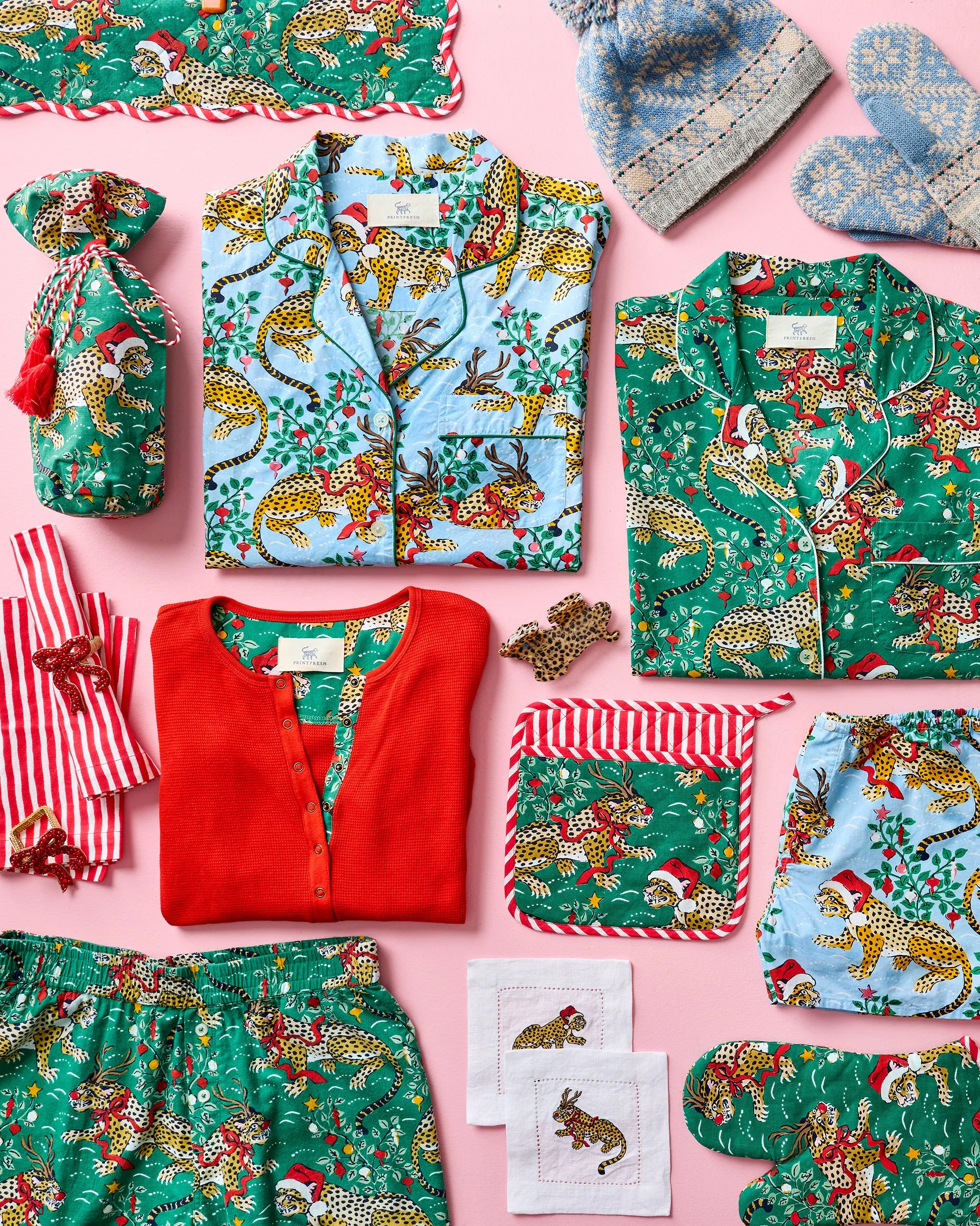 Very Merry Bagheera - Bradshaw Boxer - Pale Blue sold by Printfresh product image thumbnail 5