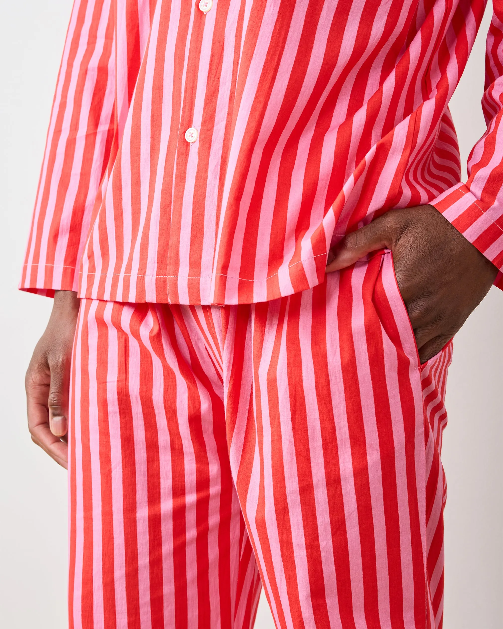 Gift Wrapping - Men's Long PJ Set - Peppermint Swirl sold by Printfresh product image thumbnail 3
