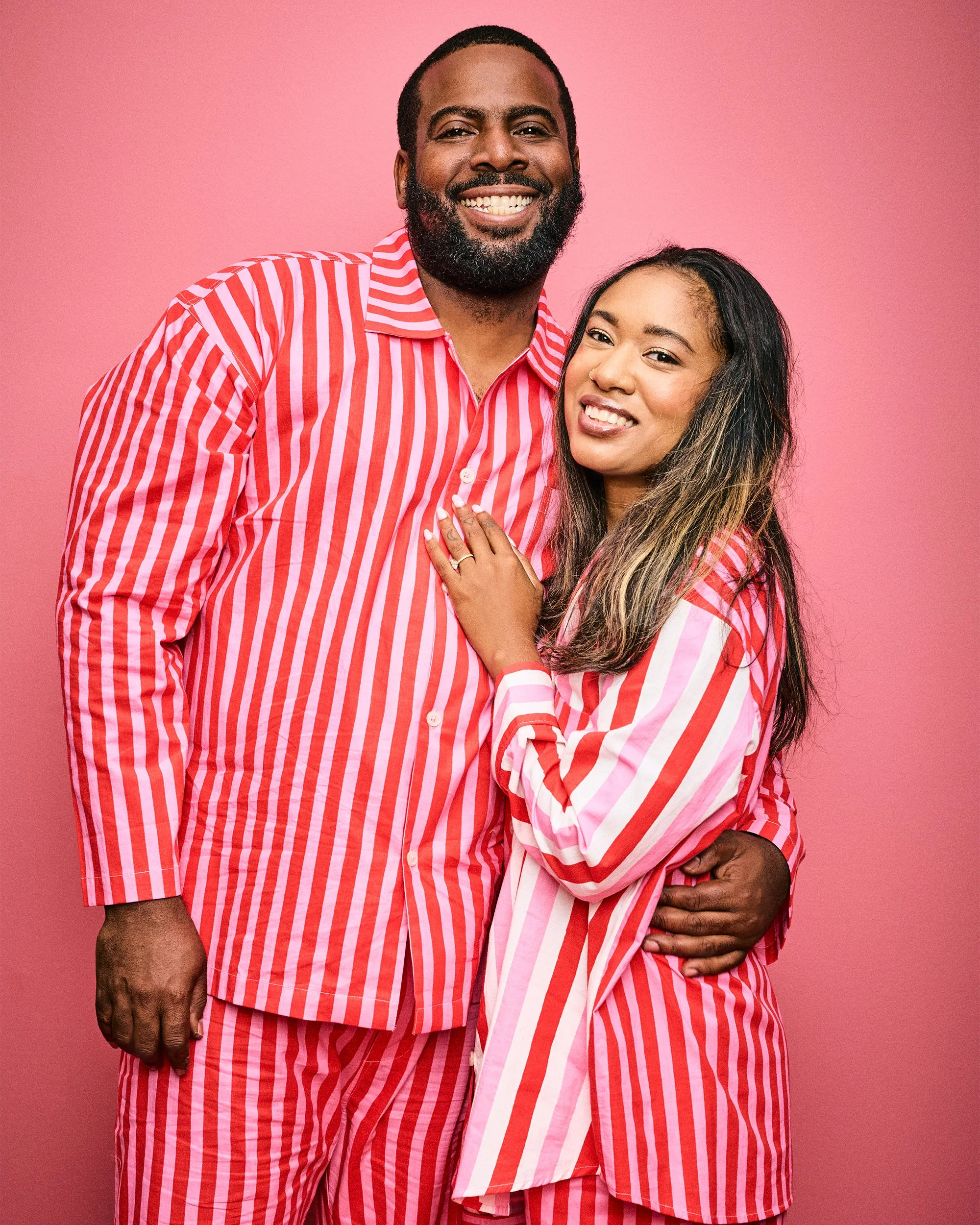 Gift Wrapping - Men's Long PJ Set - Peppermint Swirl sold by Printfresh product image thumbnail 2