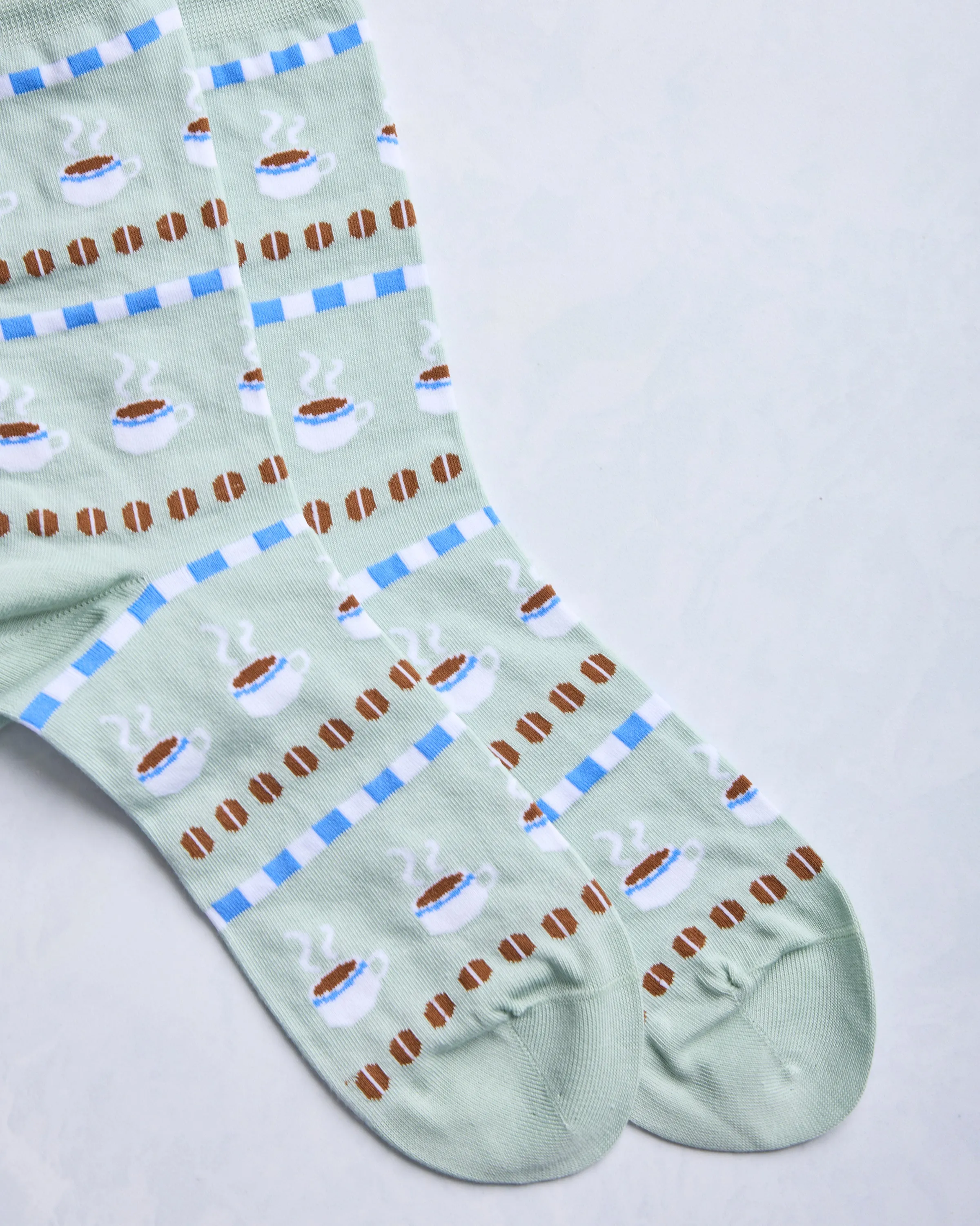 Green Combo - Coffee Crew Socks sold by Printfresh product image thumbnail 2