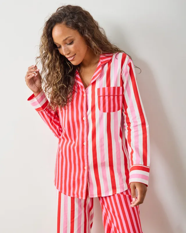 Gift Wrapping  - Petite Long PJ Set - Peppermint Swirl sold by Printfresh