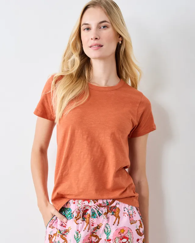 Cinnamon - Saturday Tee - Knit T-Shirt sold by Printfresh