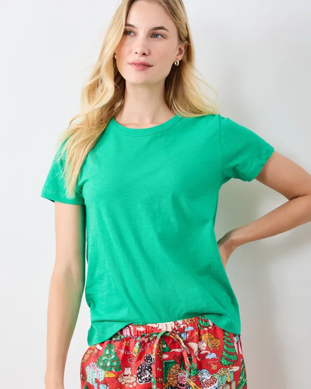 Green Gumdrop - Saturday Tee - Knit T-Shirt sold by Printfresh