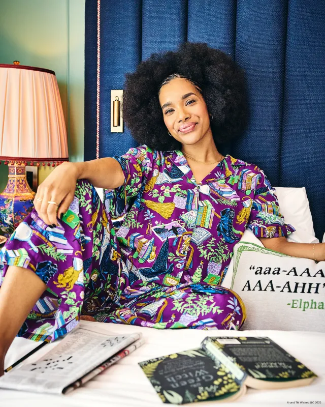 Elphaba's Alchemy  - Eco Satin Wildest Dreams Set - Brewed Blackberry sold by Printfresh