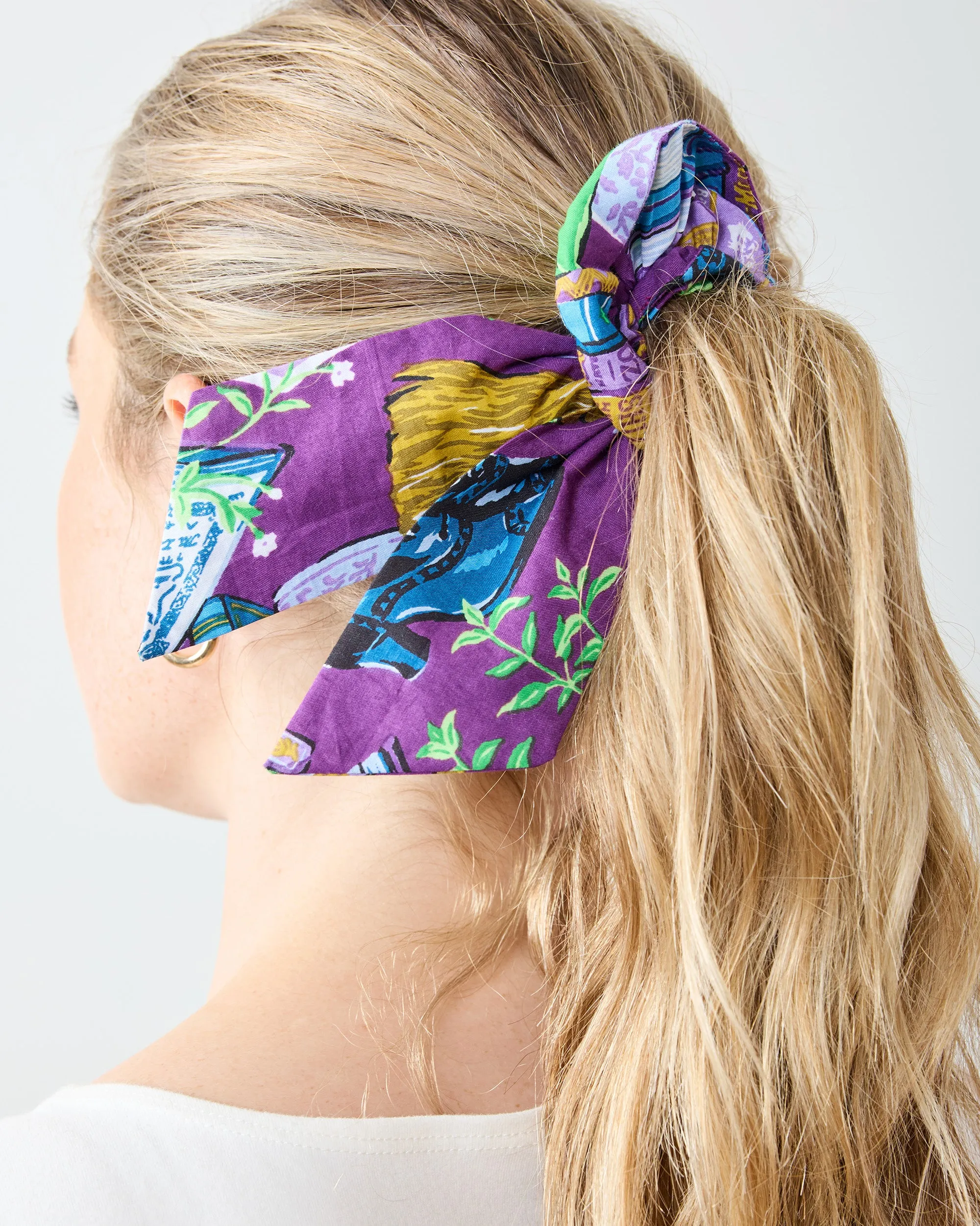 Elphaba's Alchemy - Scrunchie - Brewed Blackberry sold by Printfresh product image thumbnail 3