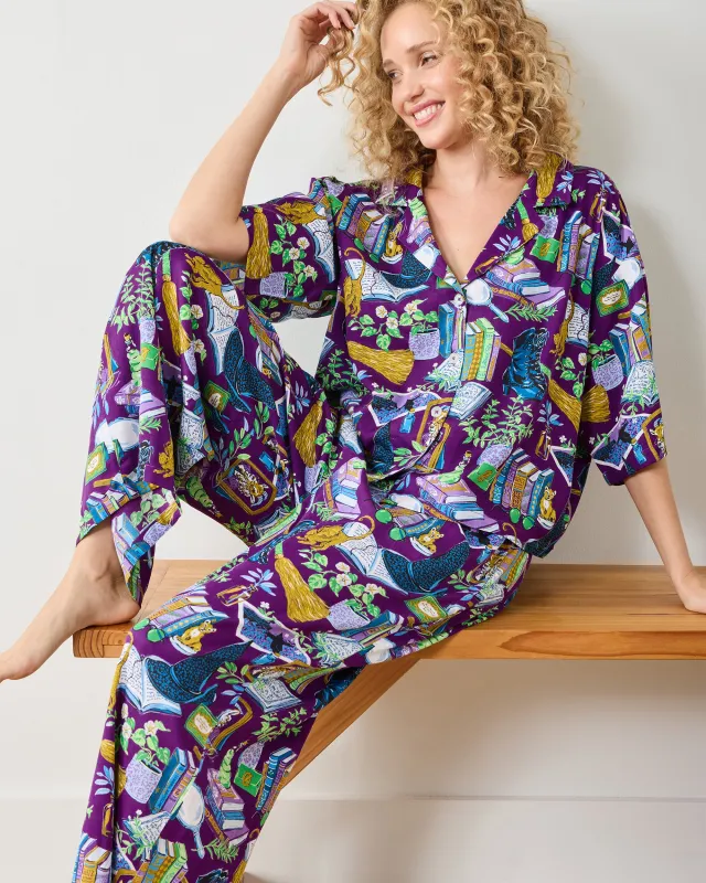 Elphaba's Alchemy  - Petite Eco Satin Wildest Dreams Set - Brewed Blackberry sold by Printfresh