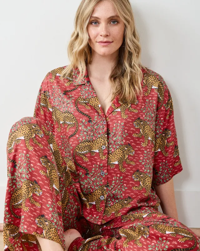 Bagheera - Petite Eco Satin Wildest Dream Set - Scarlet sold by Printfresh