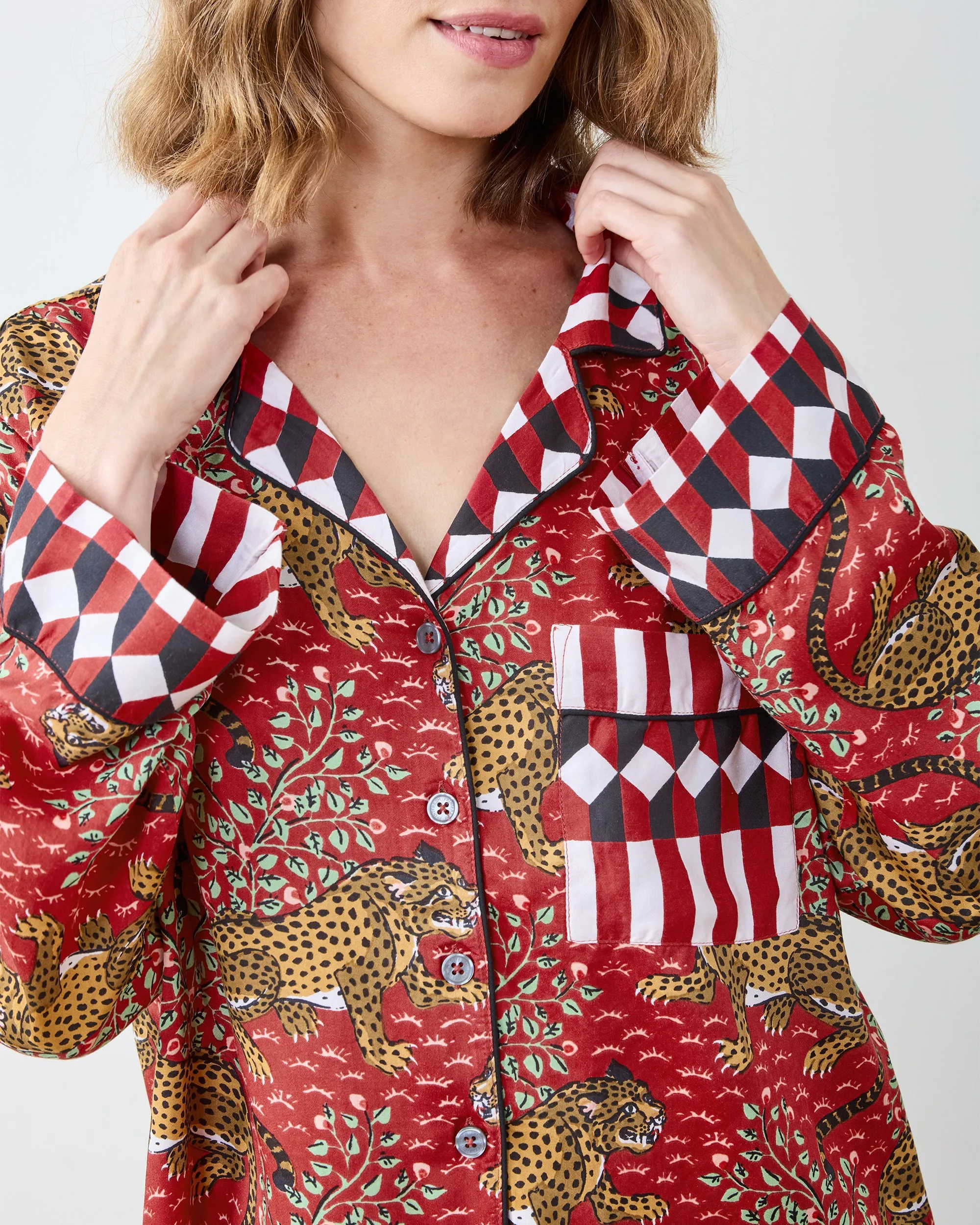 Bagheera - Tall Eco Satin Rittenhouse Set - Scarlet sold by Printfresh product image thumbnail 2